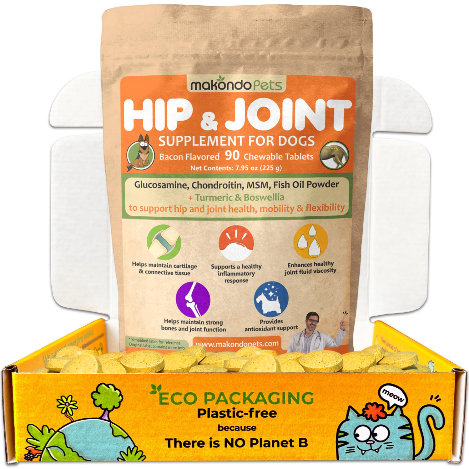 Onlihub Inc Joint Supplement for Dogs Vitamins & Supplements