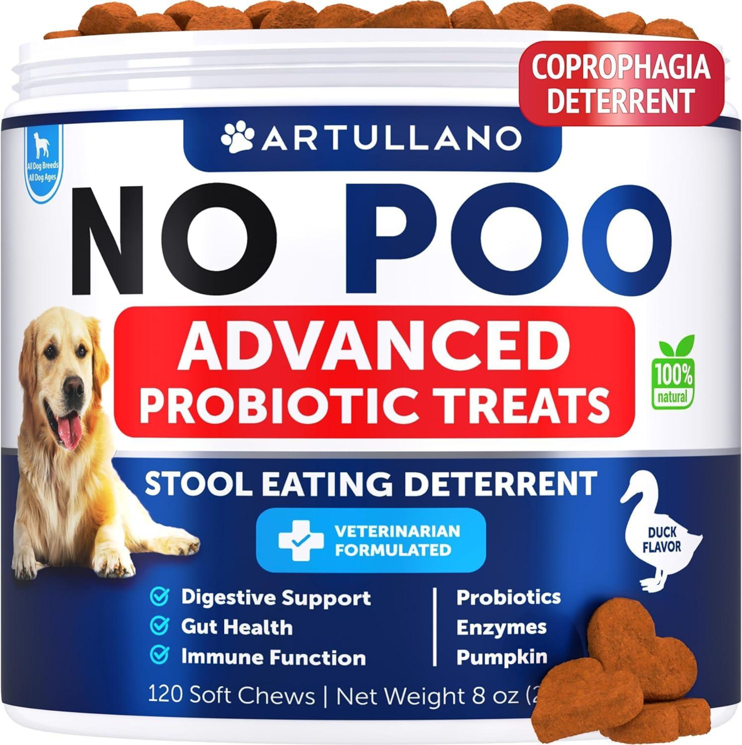 Onlihub Inc No Poo Chews for Dogs Vitamins & Supplements