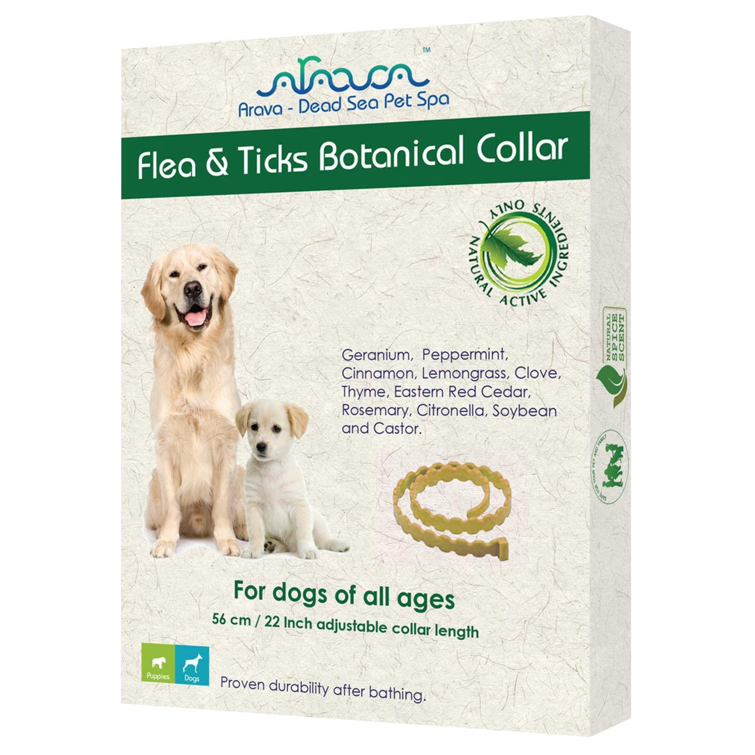 Onlihub Inc Flea & Tick Collar for Dogs & Puppies Vitamins & Supplements