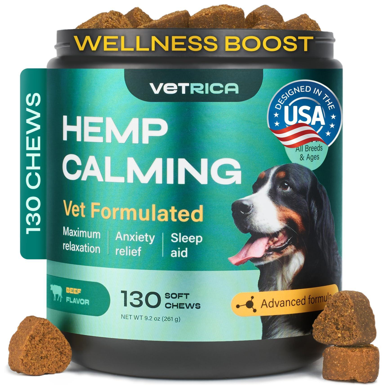 Onlihub Inc Calming Chews for Dogs Anxiety Relief Pet Supplements