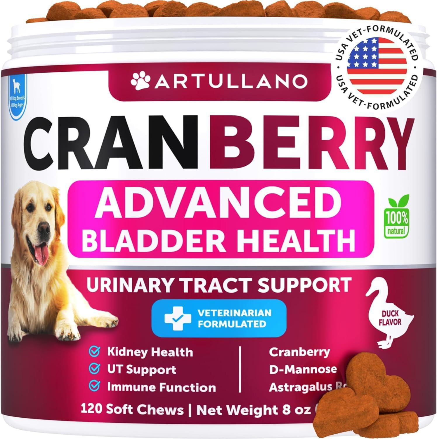 Onlihub Inc Dog UTI Treatment Dog Supplements