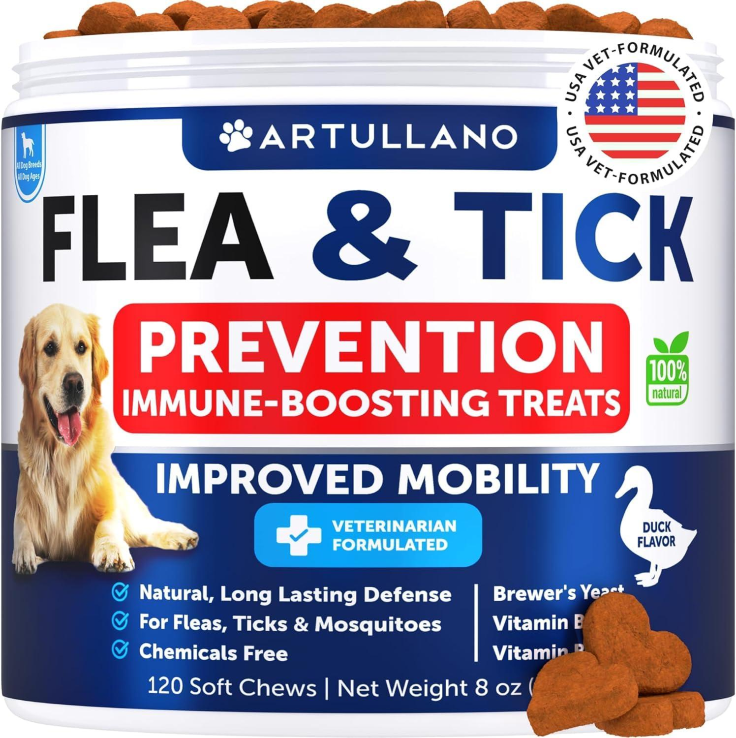 Onlihub Inc Flea and Tick Prevention for Dogs Dog Supplements