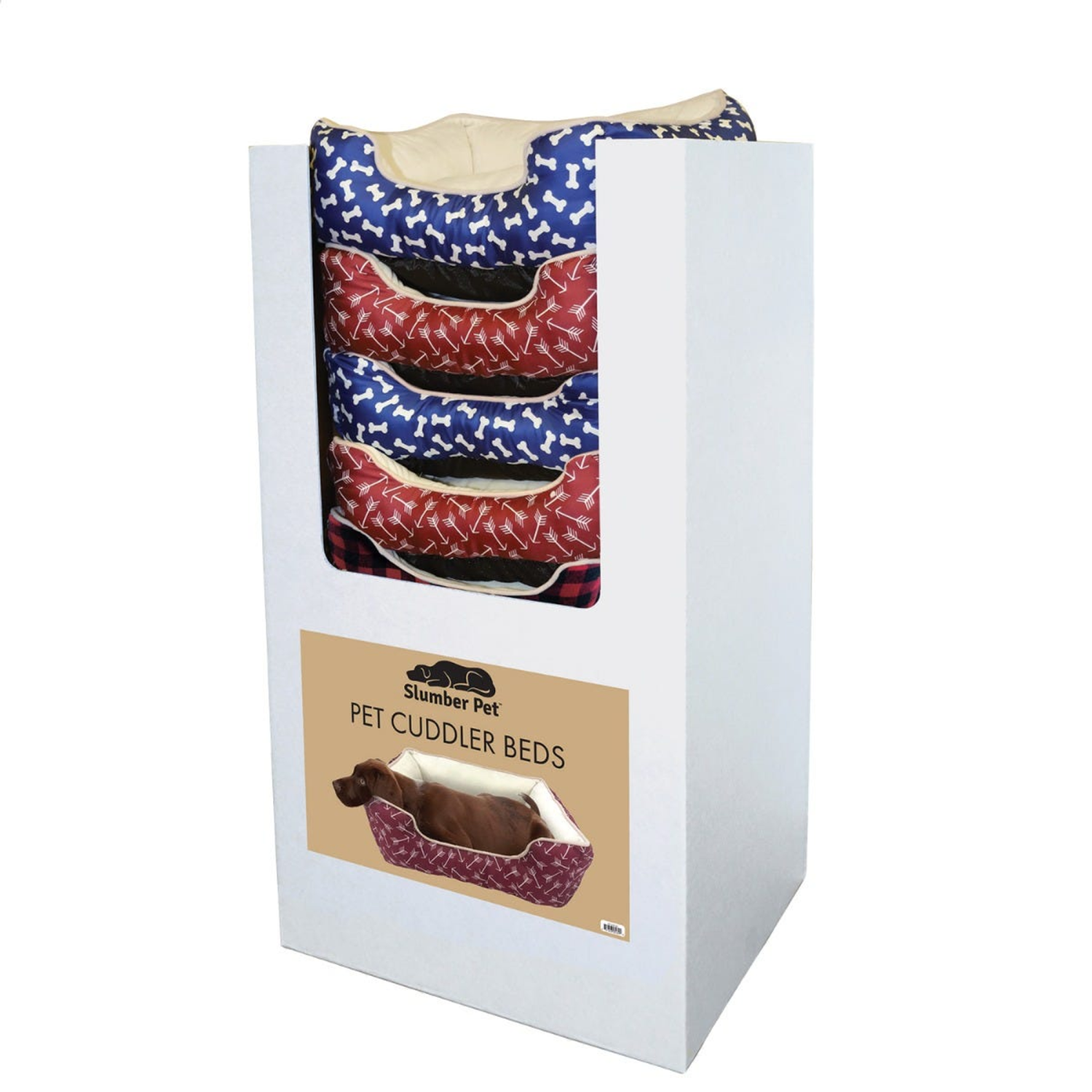Pet Edge SP Cuddler Beds Display 10pc Mats