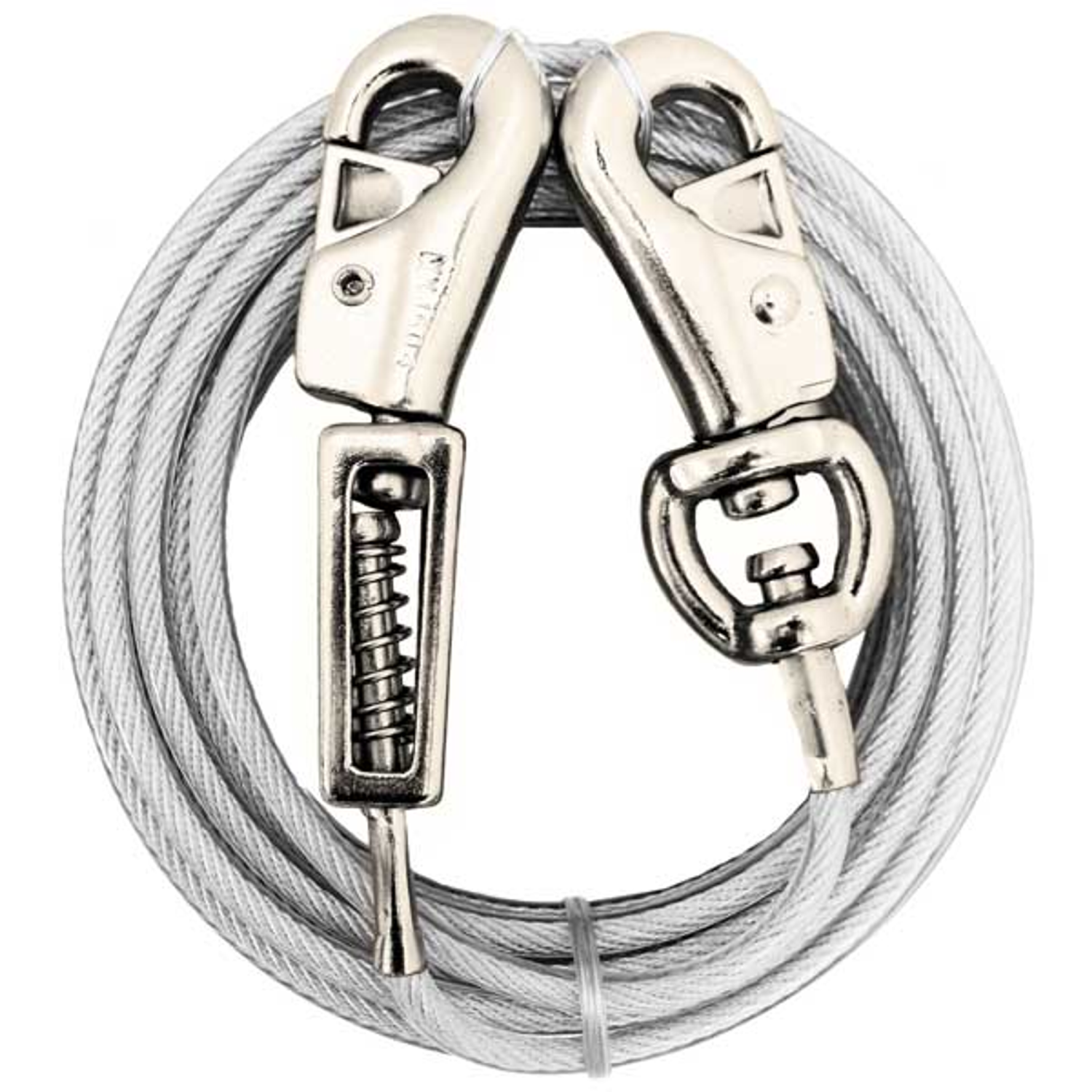 Pet Edge Prestige 30ft  Dog Tie-out with Spring Tie-Outs