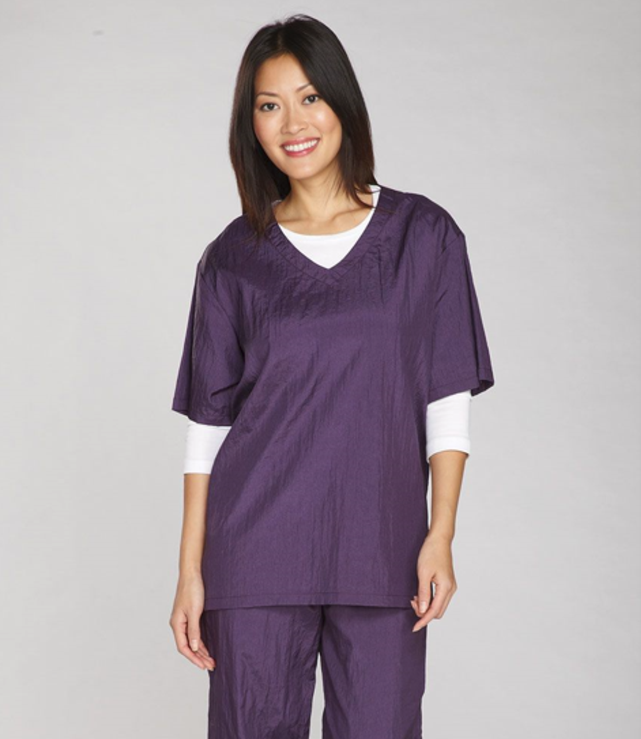 Pet Edge TP V-Neck Grooming Smock Apparel