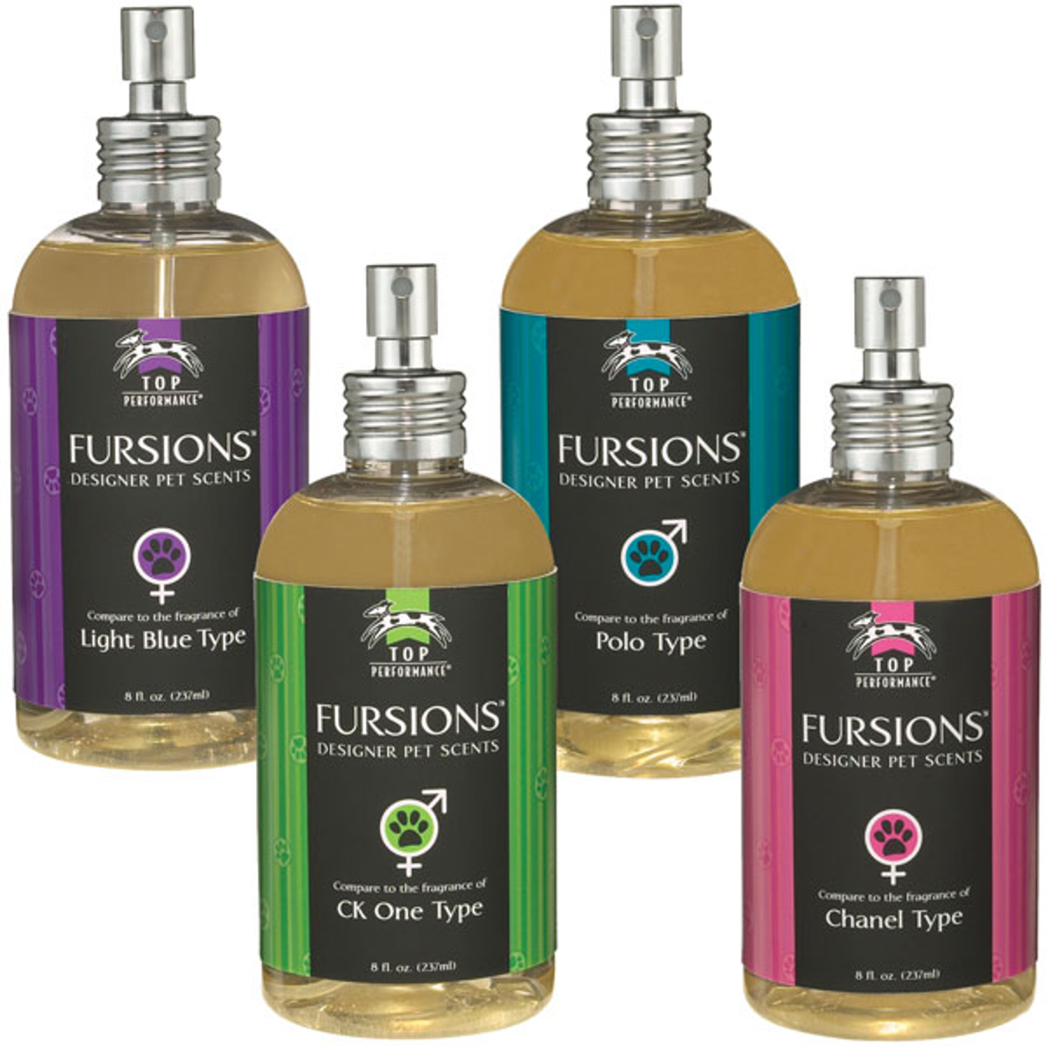 Pet Edge Top Performance Fursions Cologne 8oz Pet Cologne