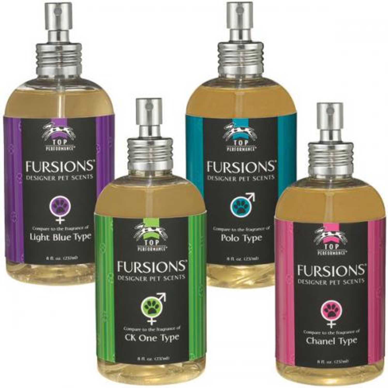 Pet Edge Top Performance Fursions Cologne 8oz Pet Cologne