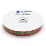 Pet Edge TP Printed Ribbon Roll 50yds /Green Dog Clothes