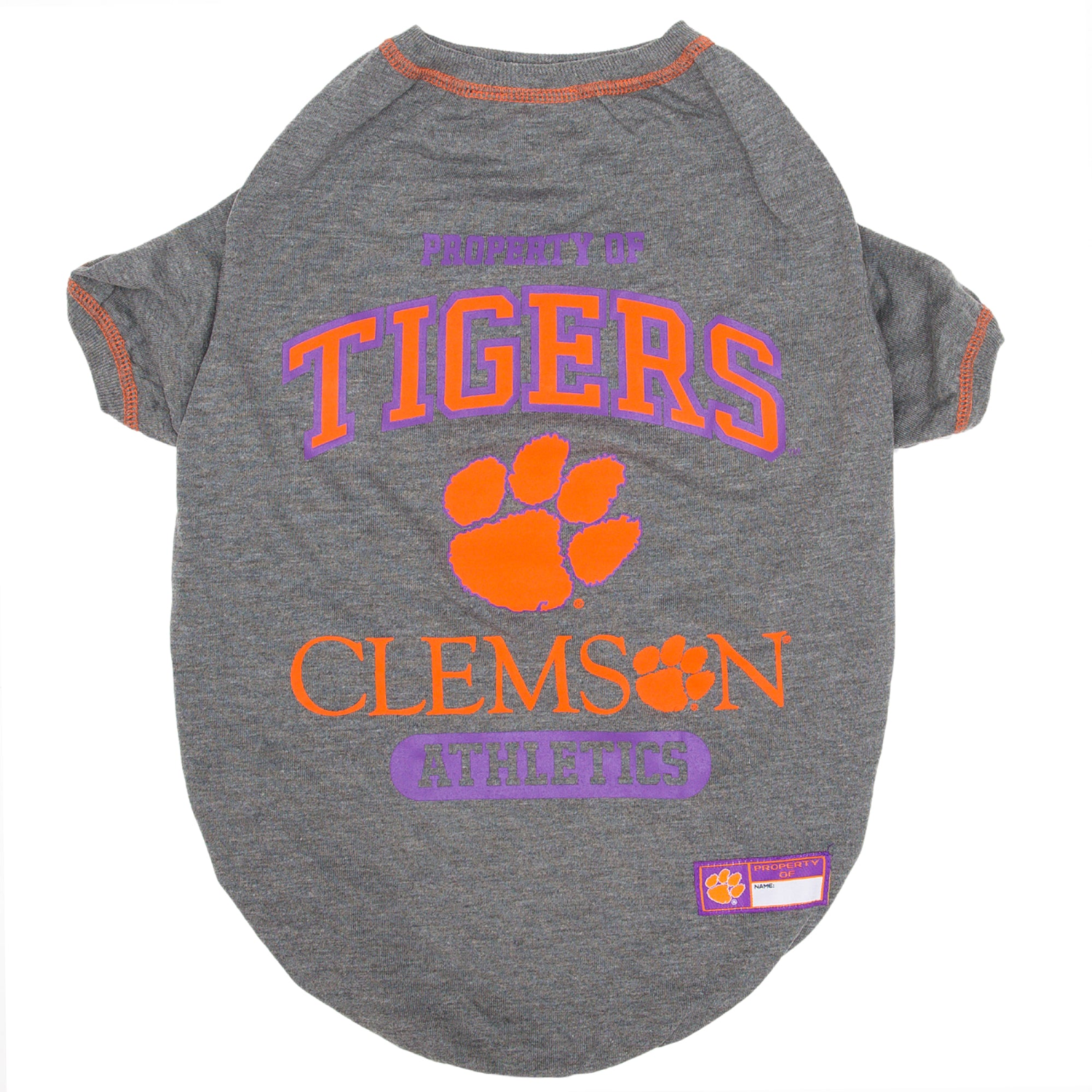 Pets First Co Clemson Tee Shirt Apparel