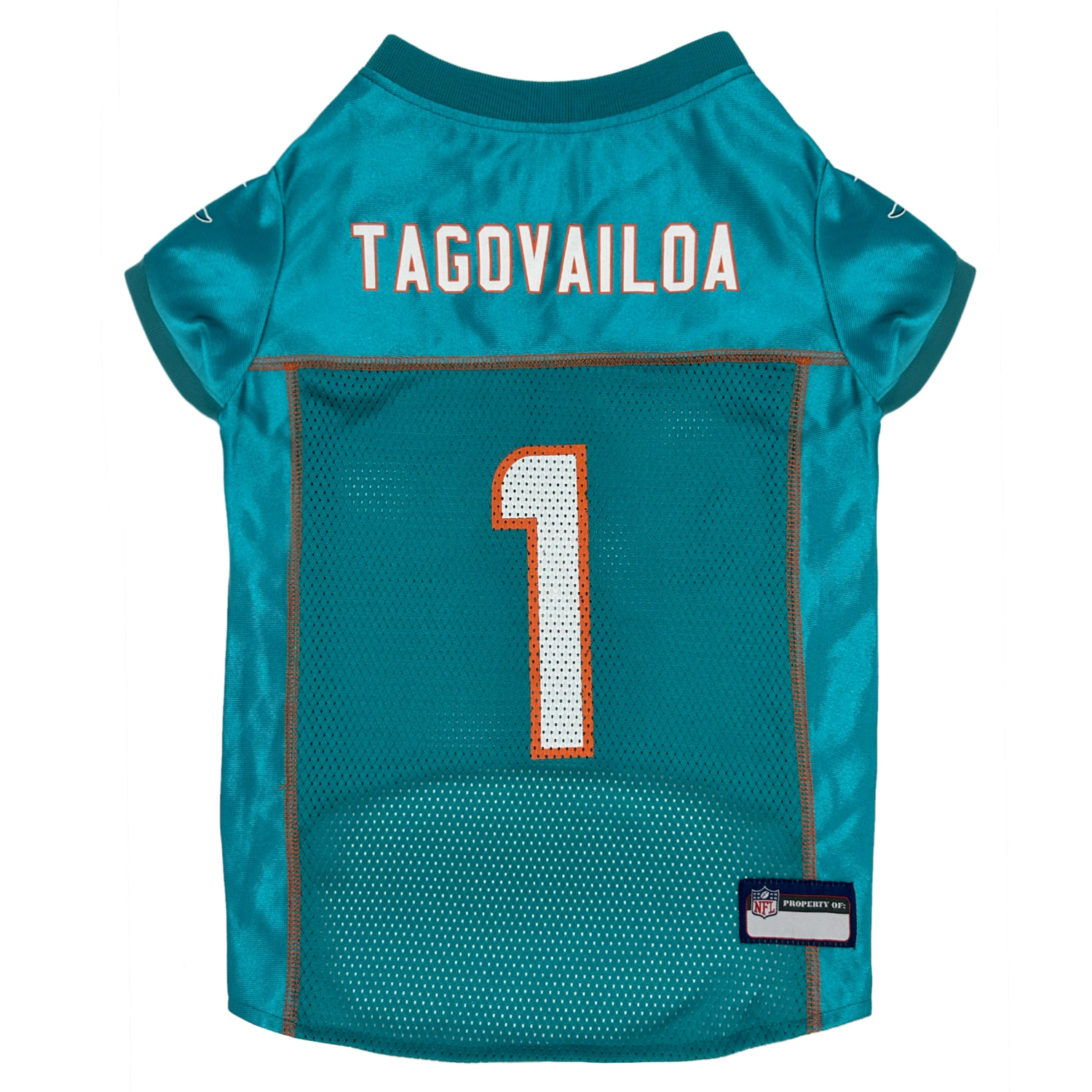 Pets First Co Tua Tagovailoa Pet Striped Jersey (Dol) Apparel