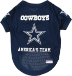 Pets First Co Dallas Cowboys Raglan Jersey Apparel