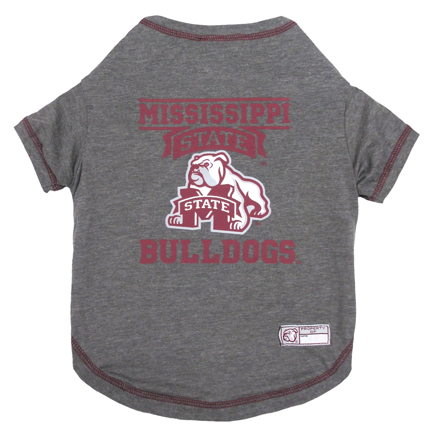 Pets First Co Mississippi State Tee Shirt Apparel