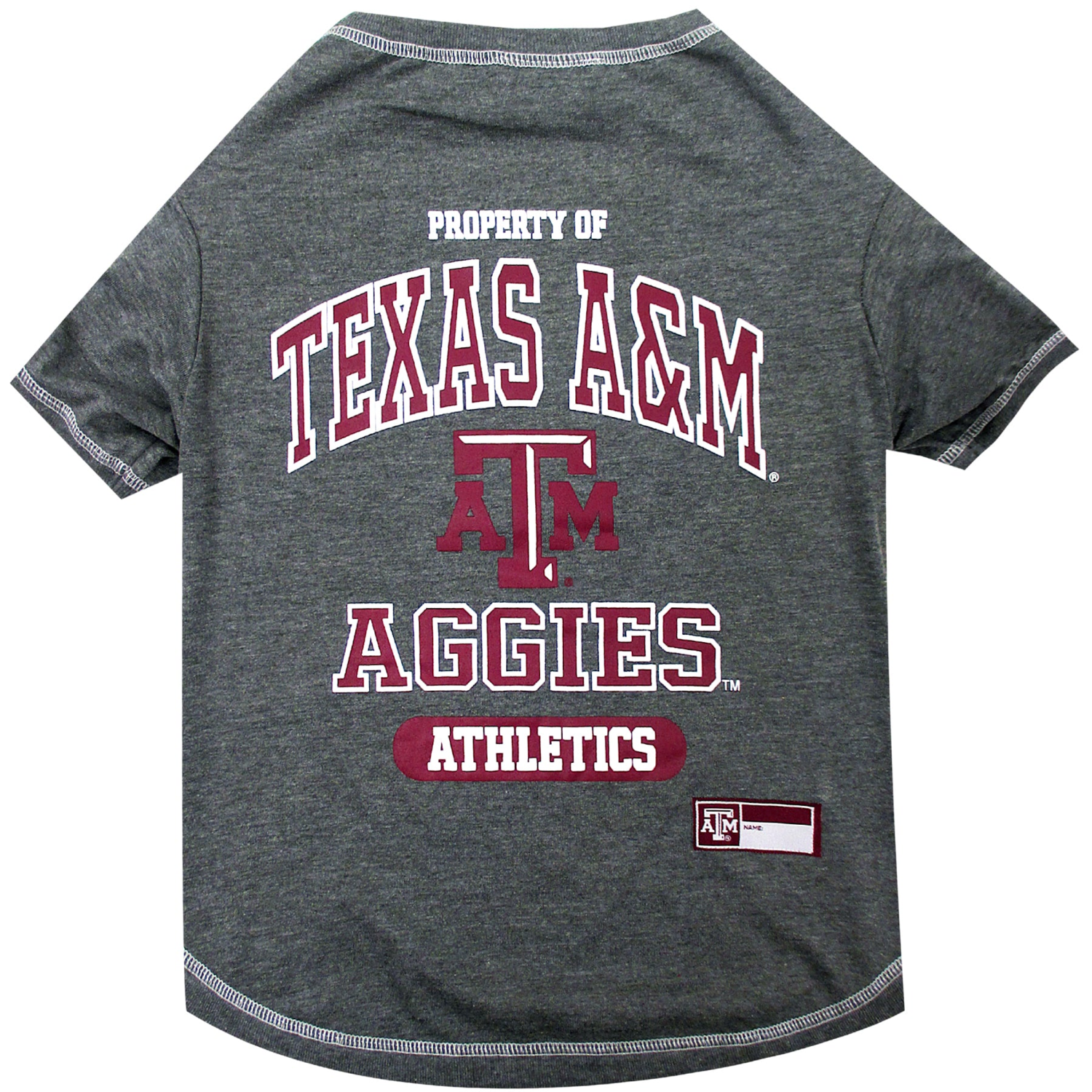 Pets First Co Texas A & M Tee Shirt Apparel