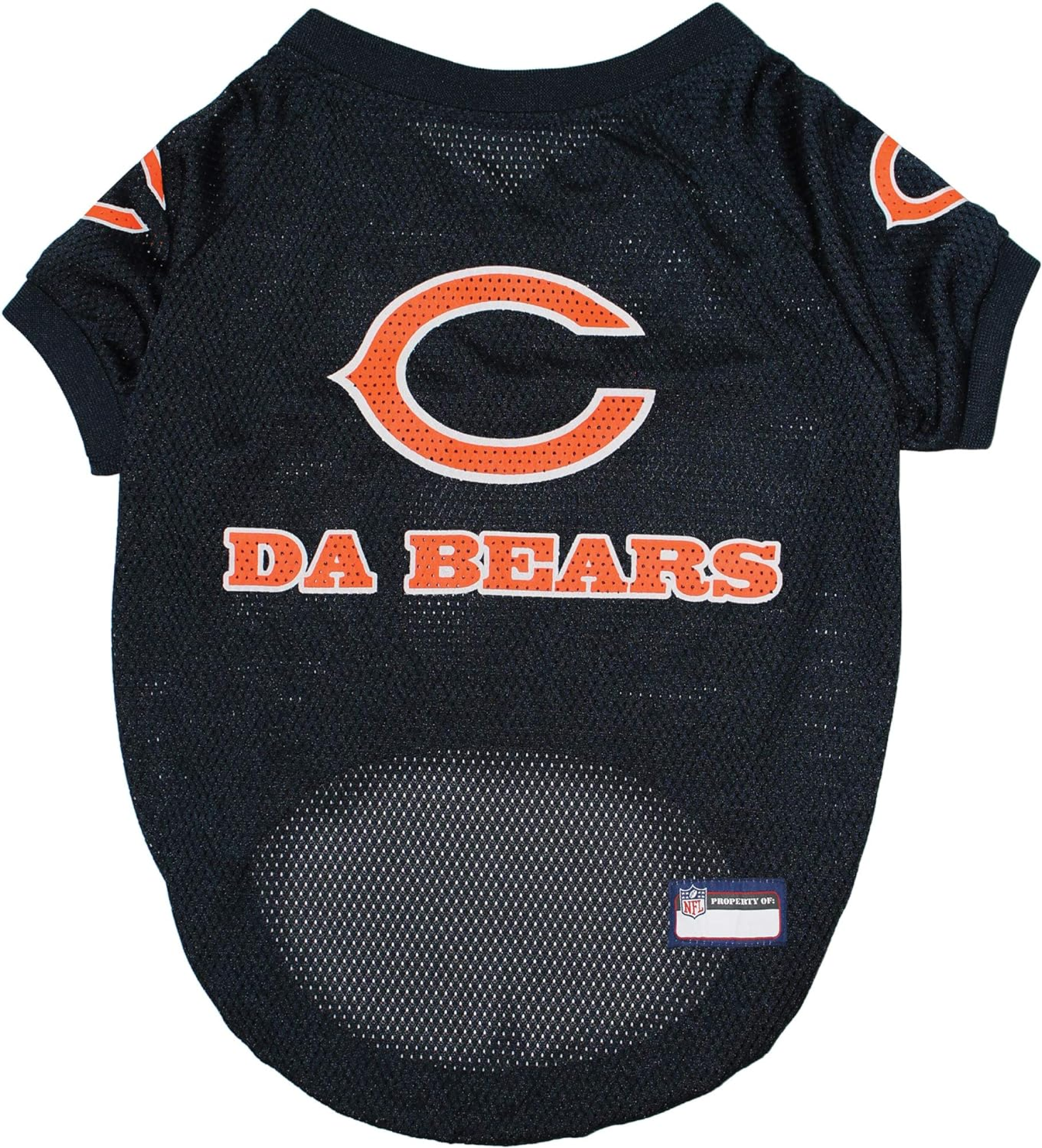 Pets First Co Chicago Bears Raglan Jersey Apparel