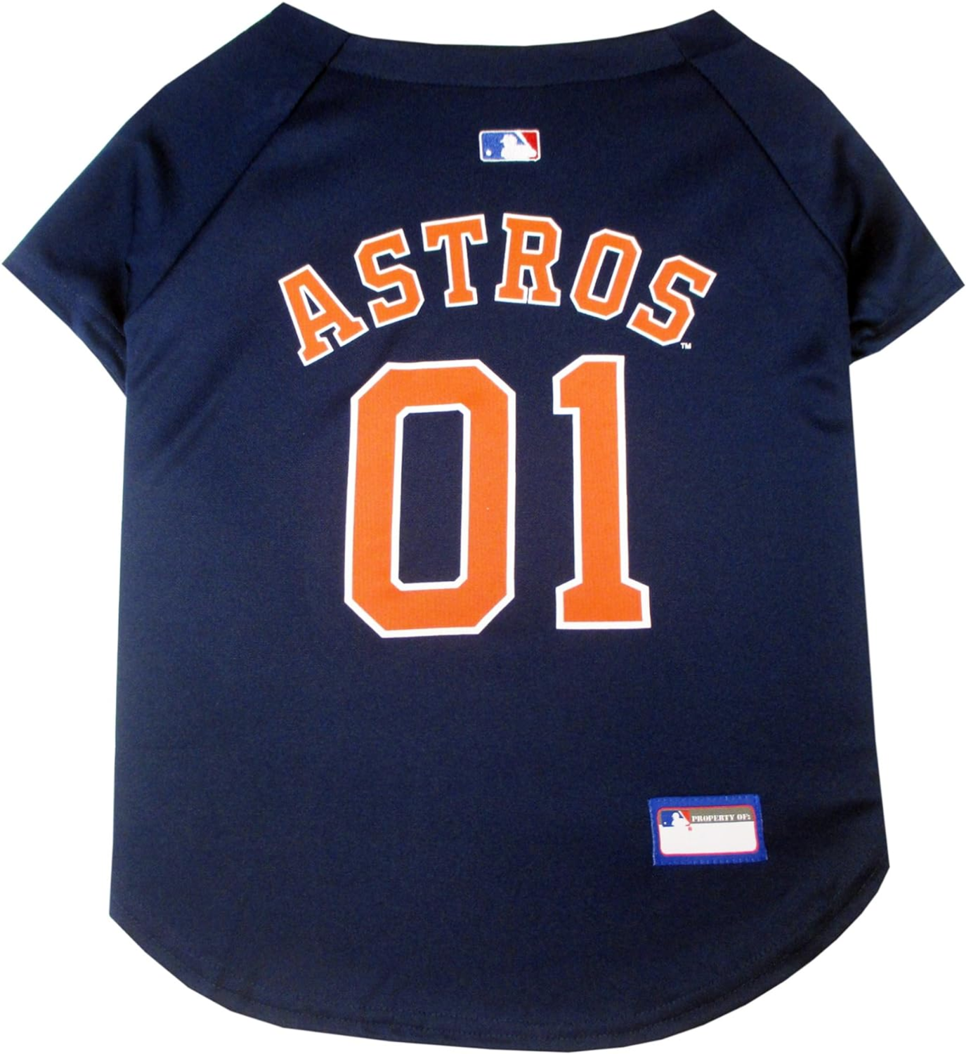 Pets First Co Houston Astros Pet Jersey Apparel