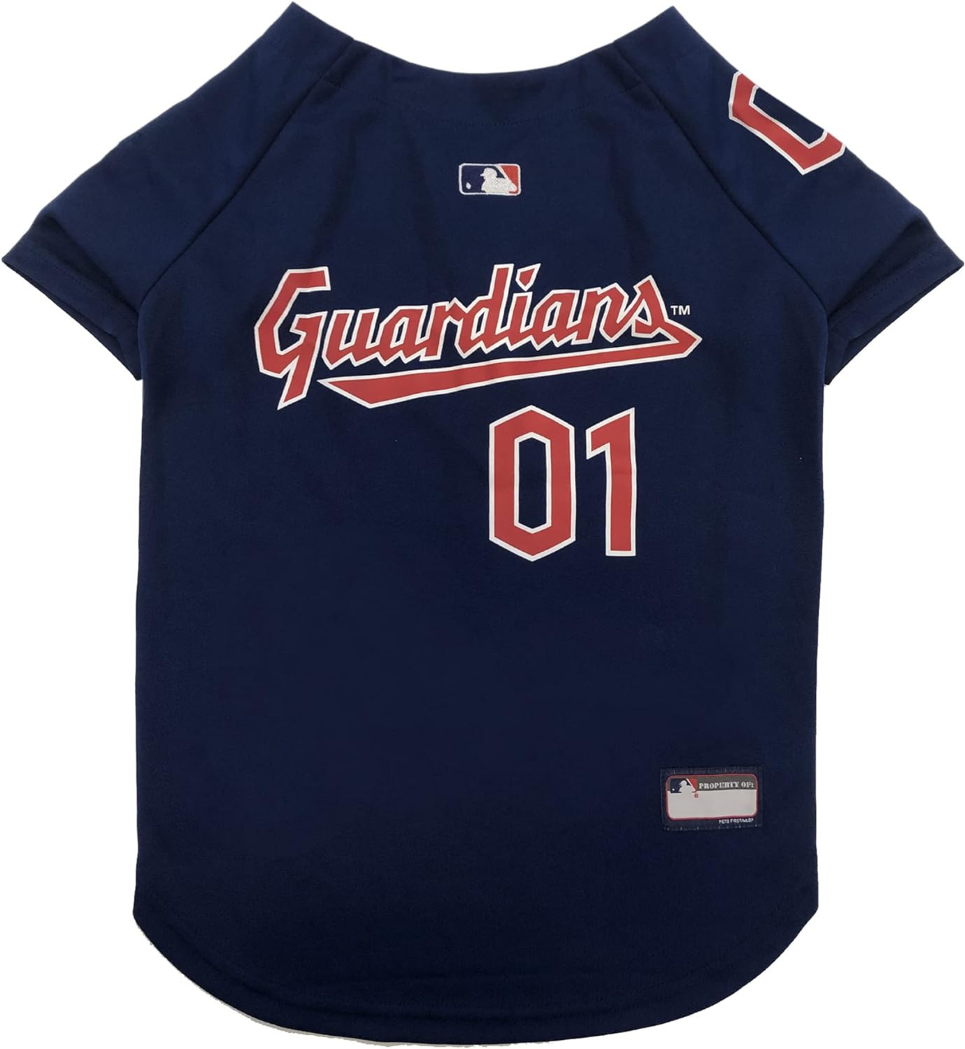 Pets First Co Cleveland Guardians Pet Jersey Apparel