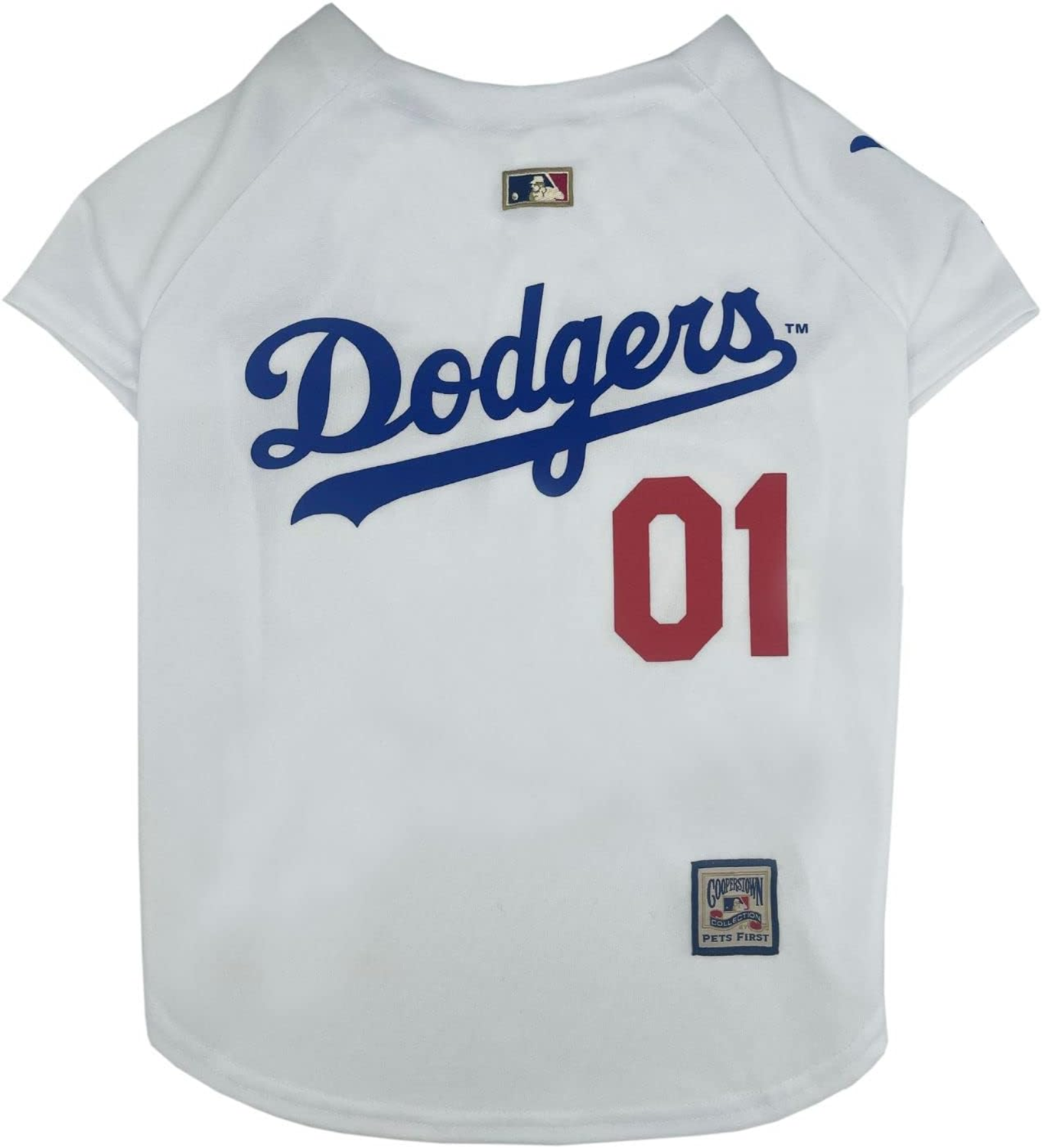Pets First Co LA Dodgers Throwback Jersey Apparel