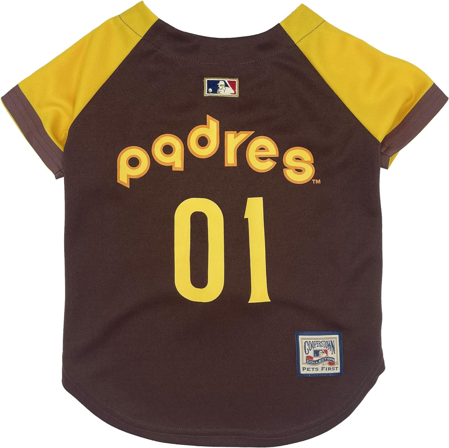 Pets First Co San Diego Padres Throwback Jersey Apparel