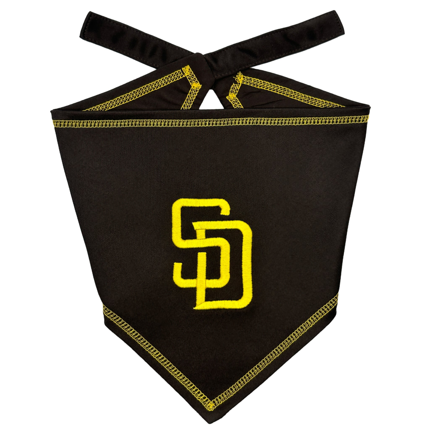 Pets First Co SAN DIEGO PADRES TIE AROUND BANDANA Apparel