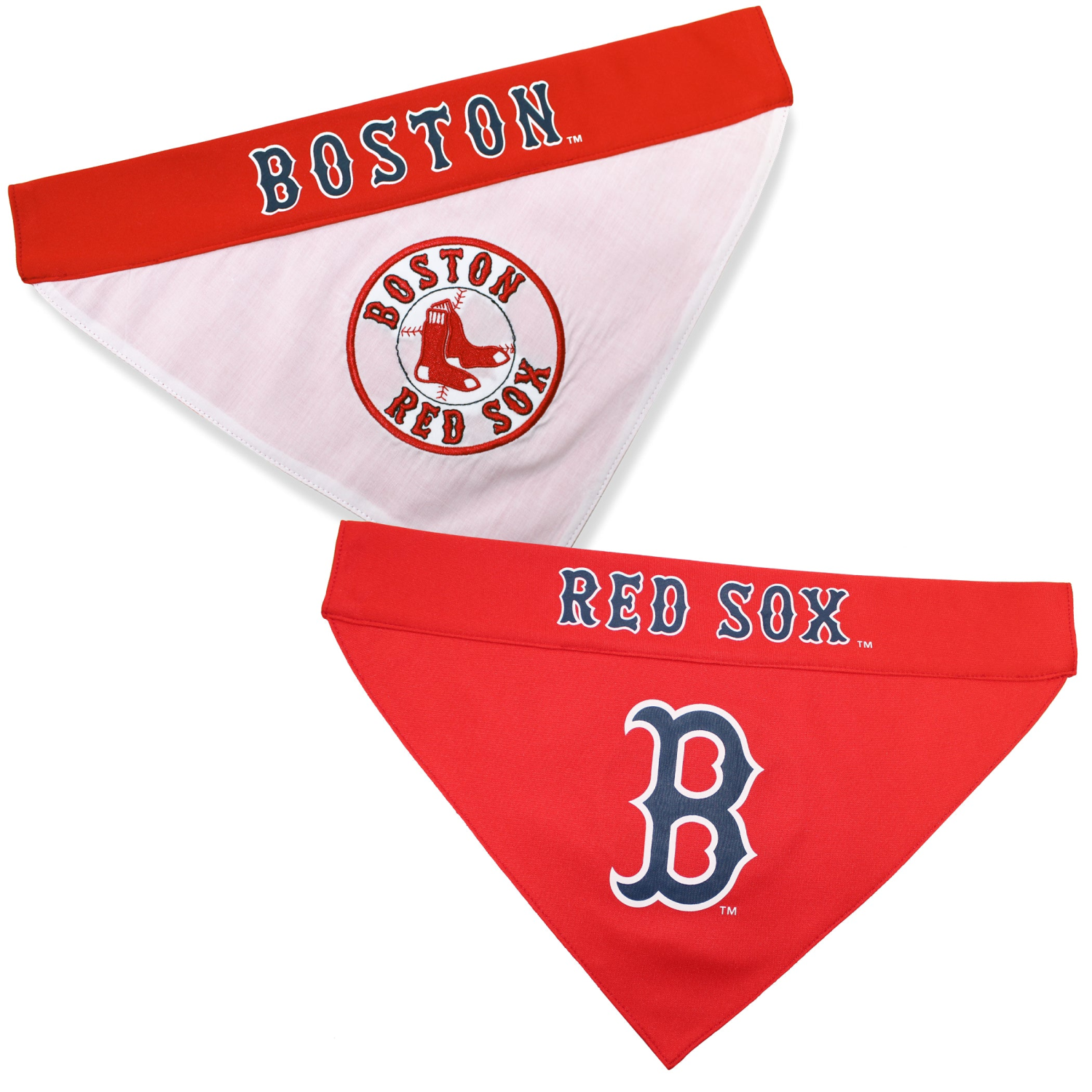 Pets First Co Boston Red Sox Reversible Bandana Apparel