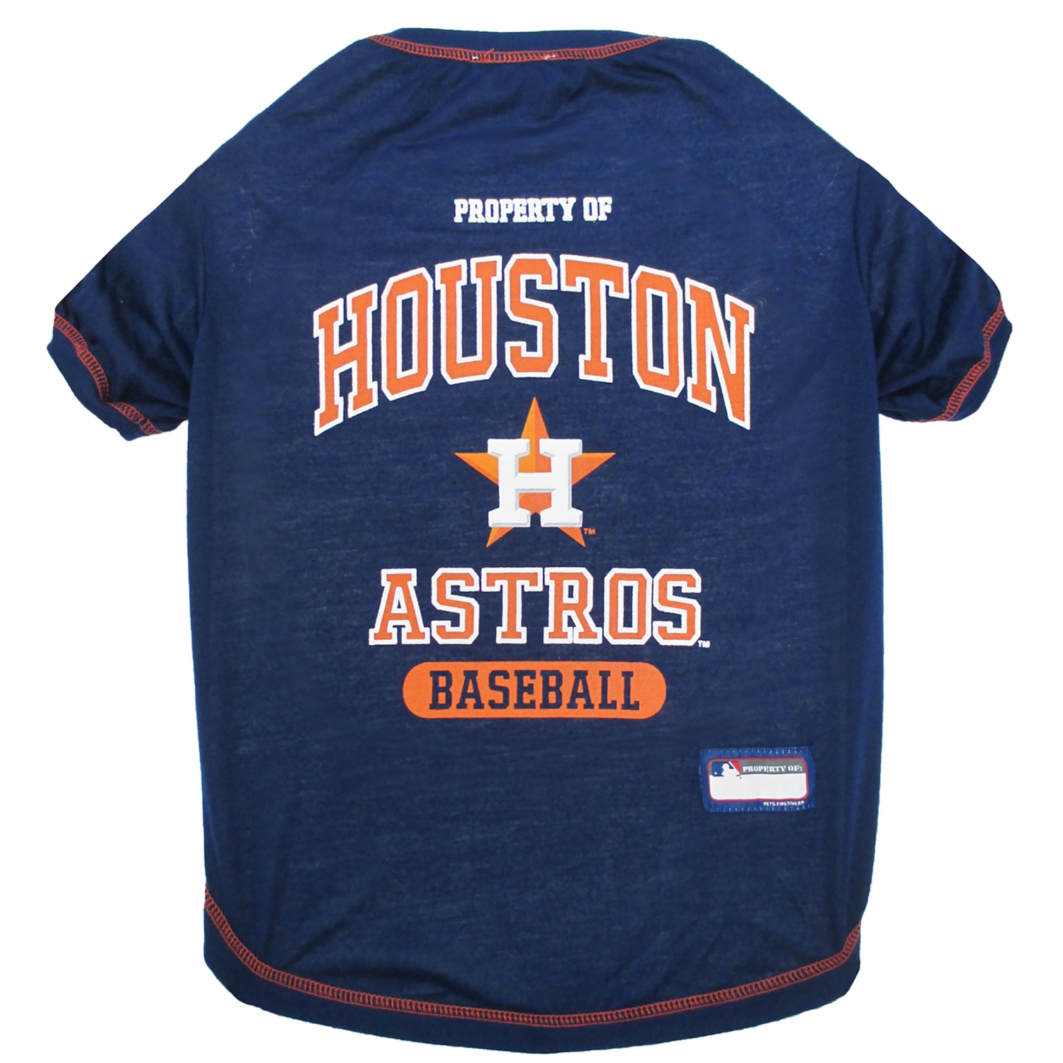 Pets First Co Houston Astros Tee Shirt Apparel