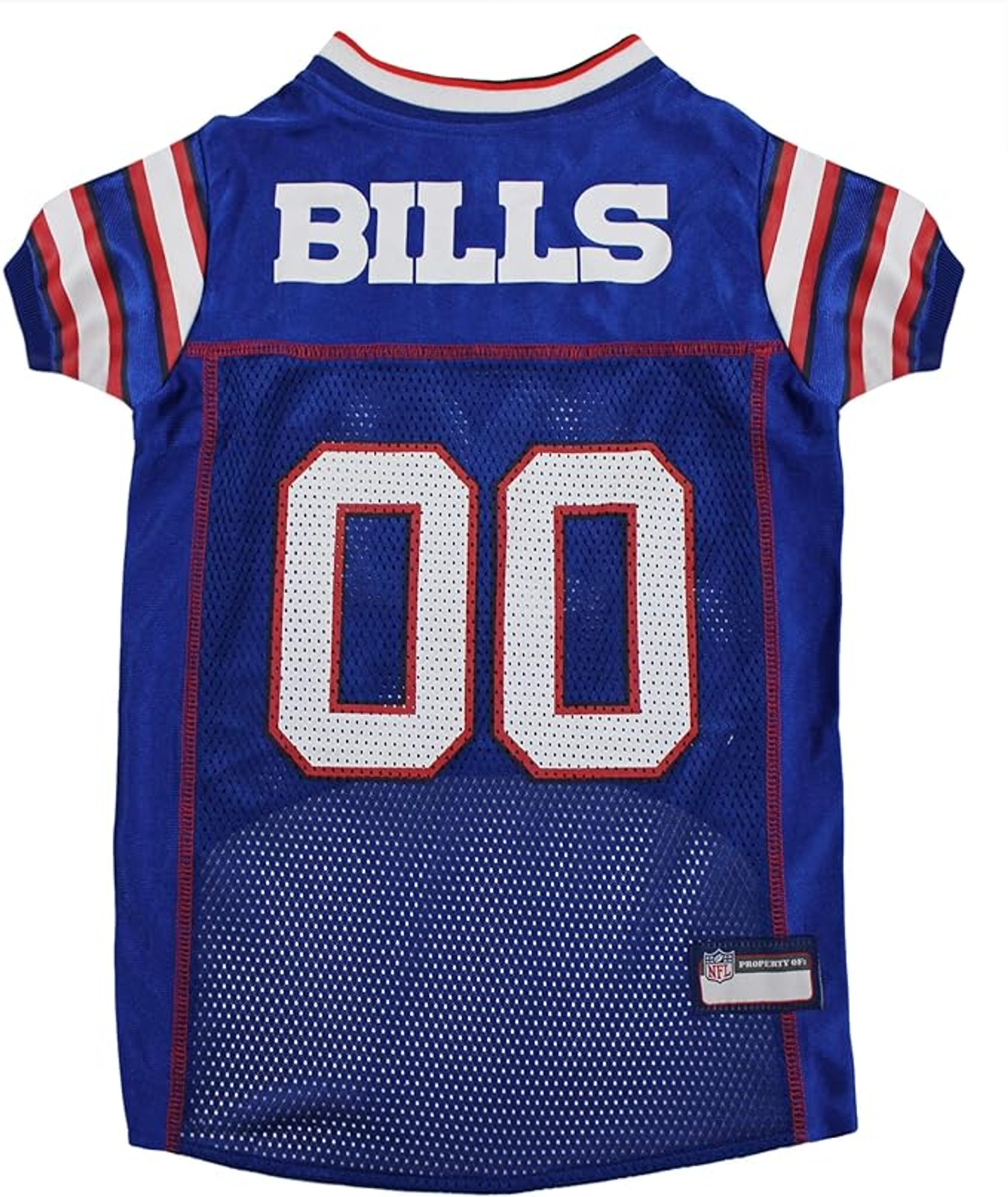 Pets First Co Buffalo Bills Pet Striped Jersey Apparel