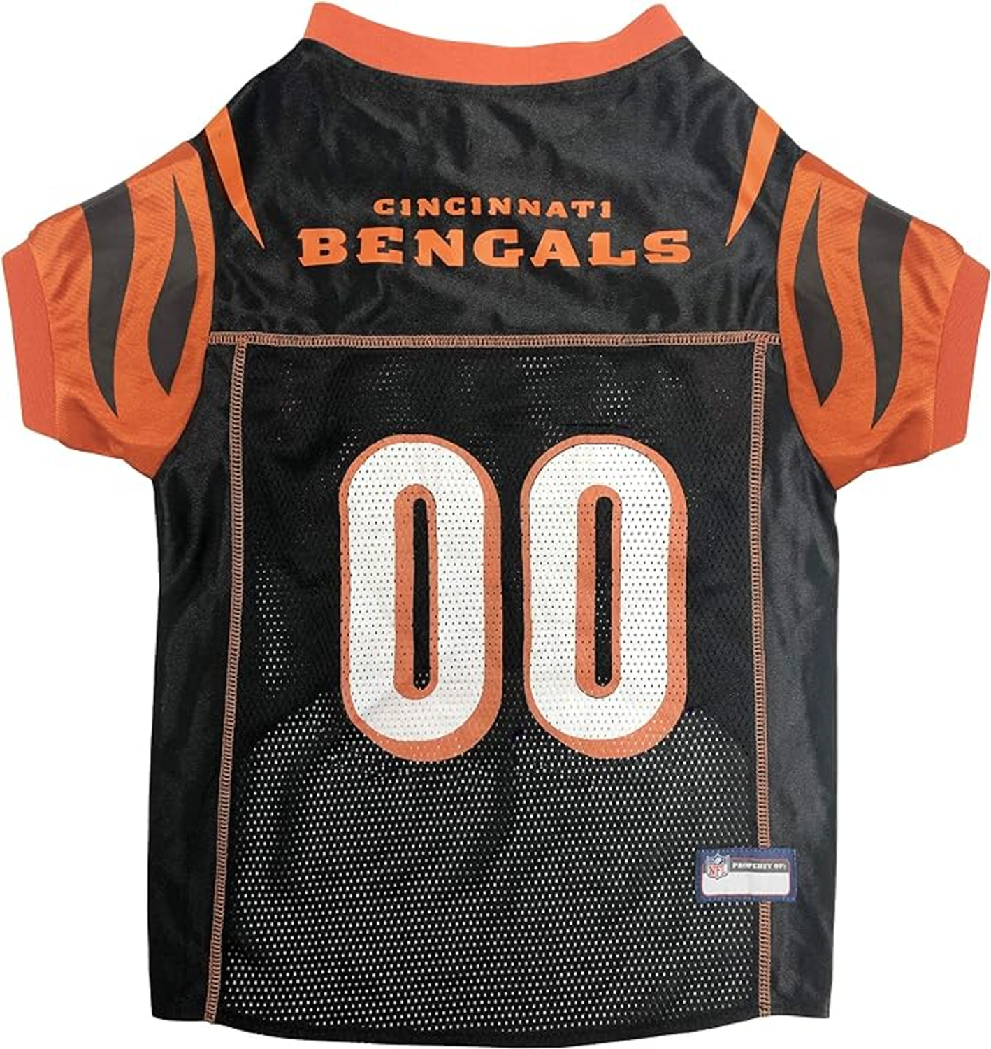 Pets First Co Cincinnati Bengals Pet Striped Jersey Apparel