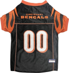 Pets First Co Cincinnati Bengals Pet Striped Jersey Apparel