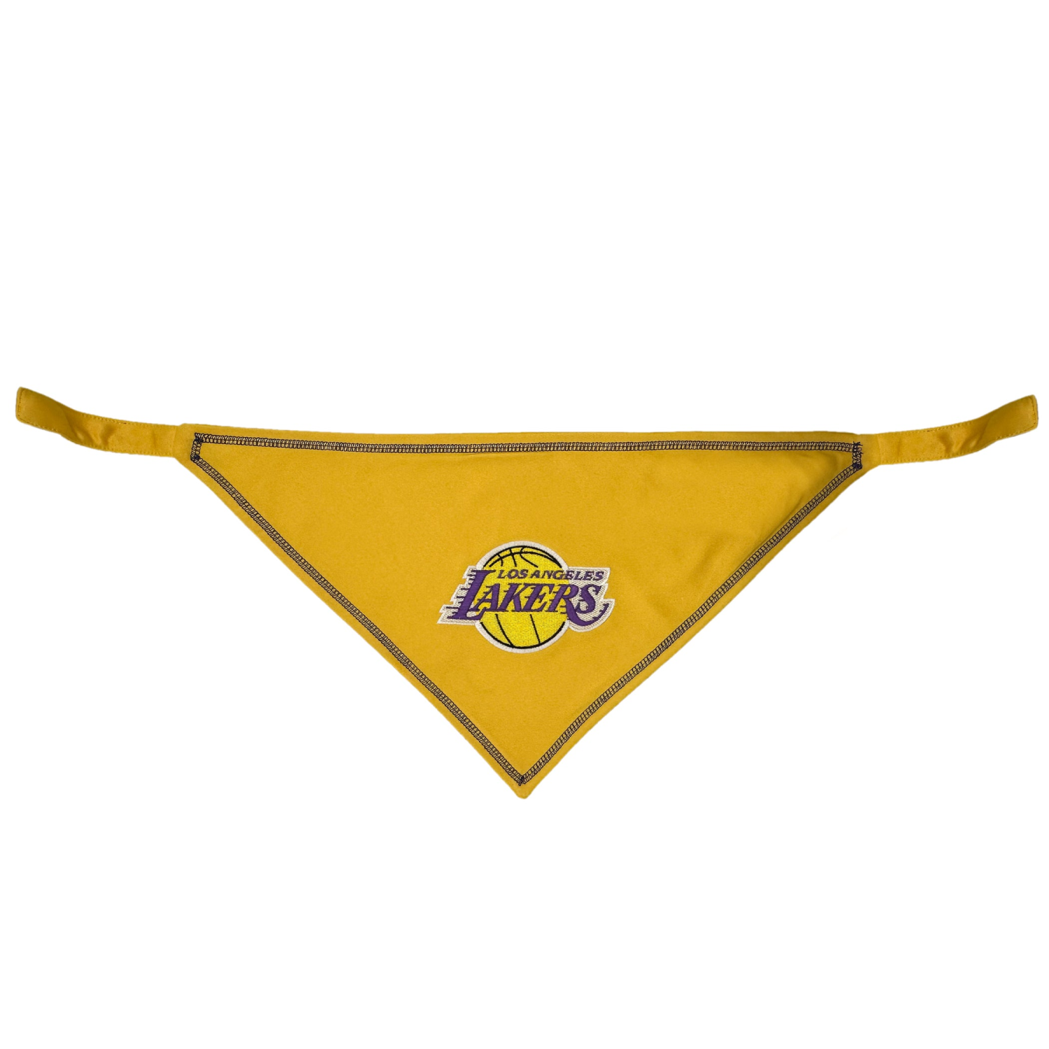 Pets First Co LA LAKERS TIE AROUND BANDANA Apparel