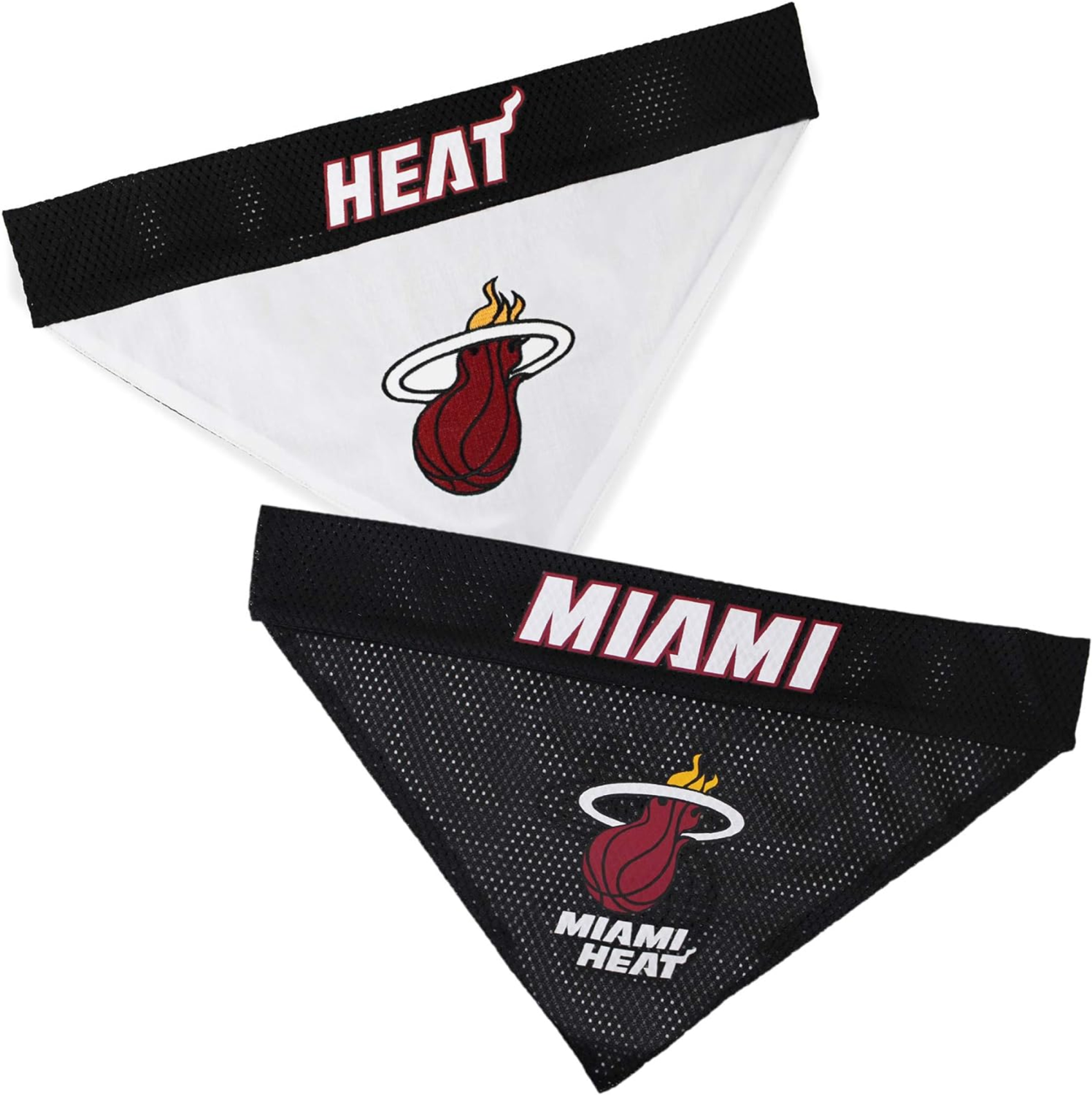 Pets First Co Miami Heat Reversible Bandana Apparel