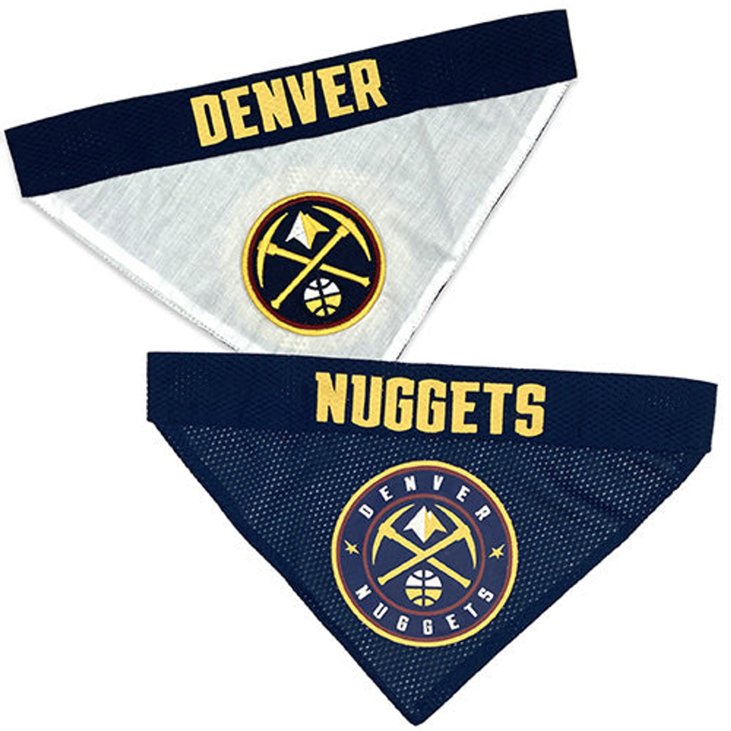 Pets First Co Denver Nuggets Reversible Bandana Apparel