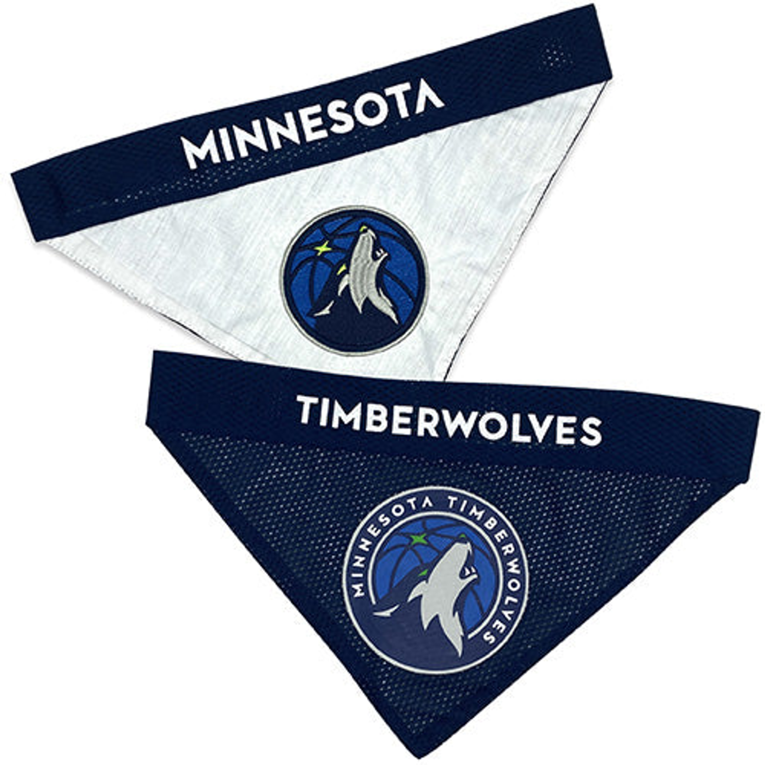 Pets First Co Minnesota Timberwolves Reversible Bandana Apparel