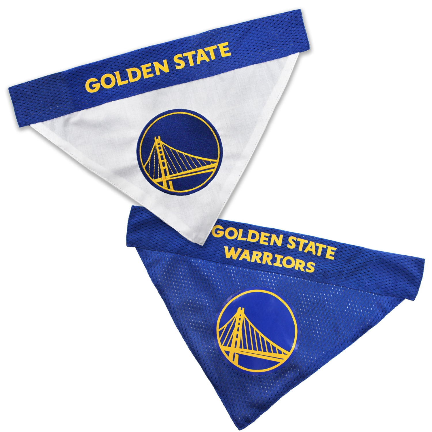 Pets First Co Golden State Warriors Reversible Bandana Apparel
