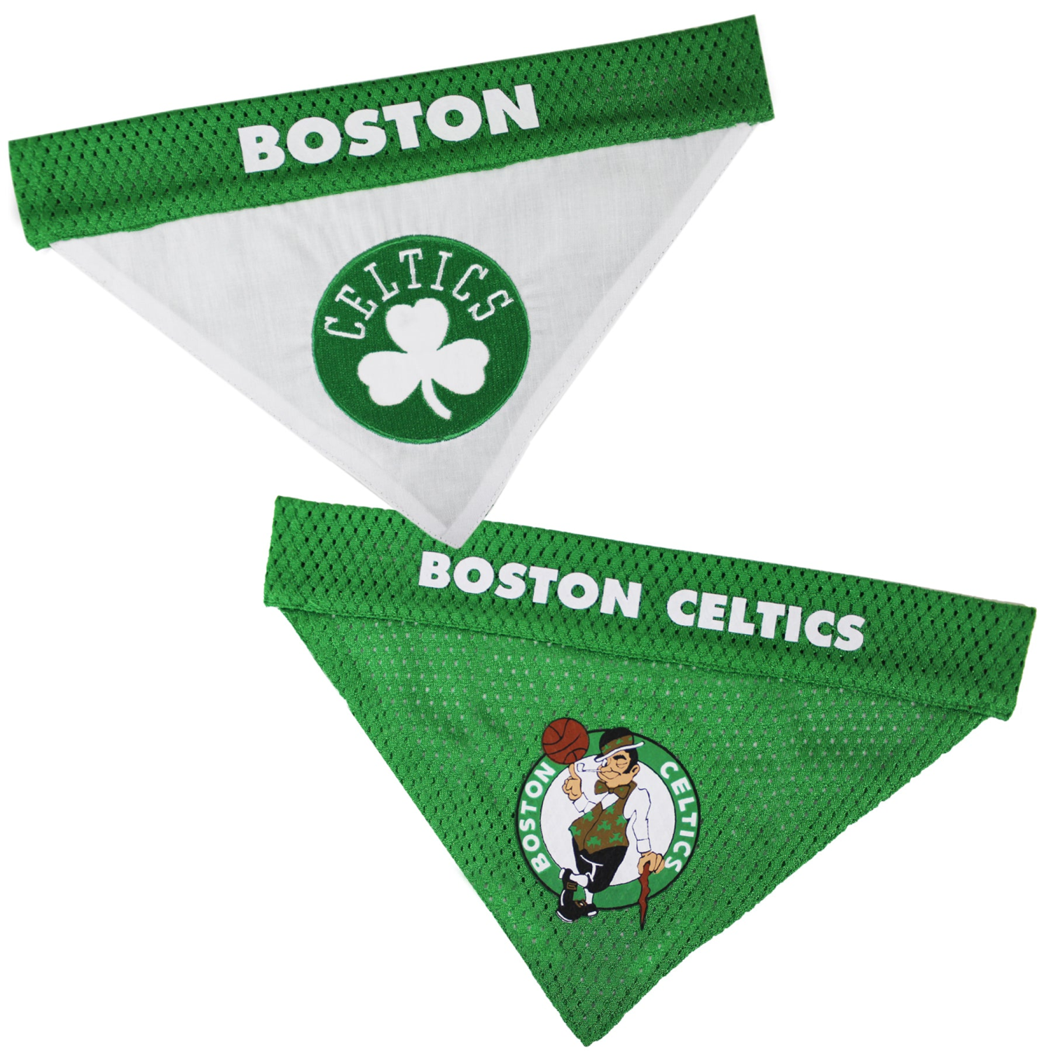 Pets First Co Boston Celtics Reversible Bandana Apparel