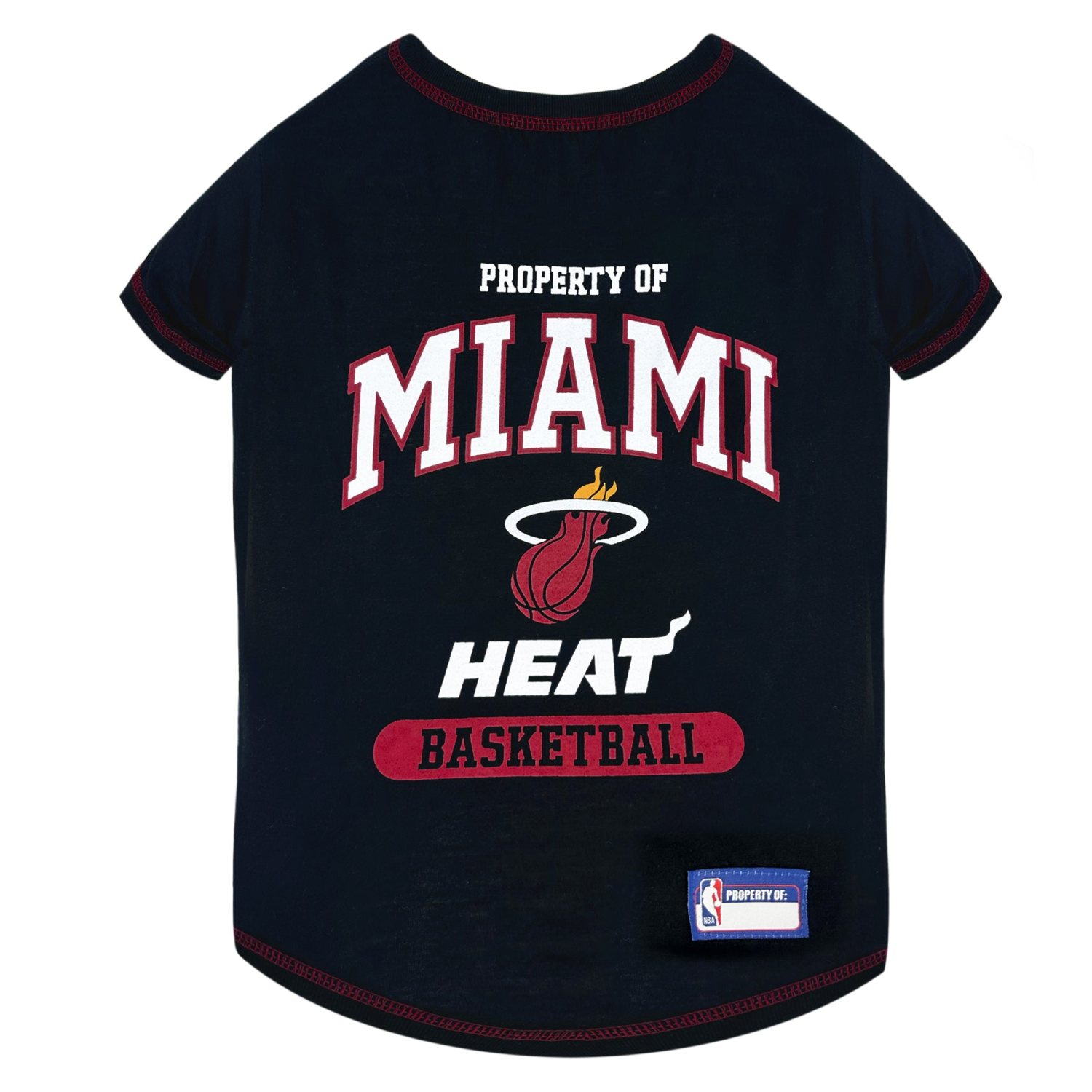 Pets First Co Miami Heat Tee Shirt Apparel