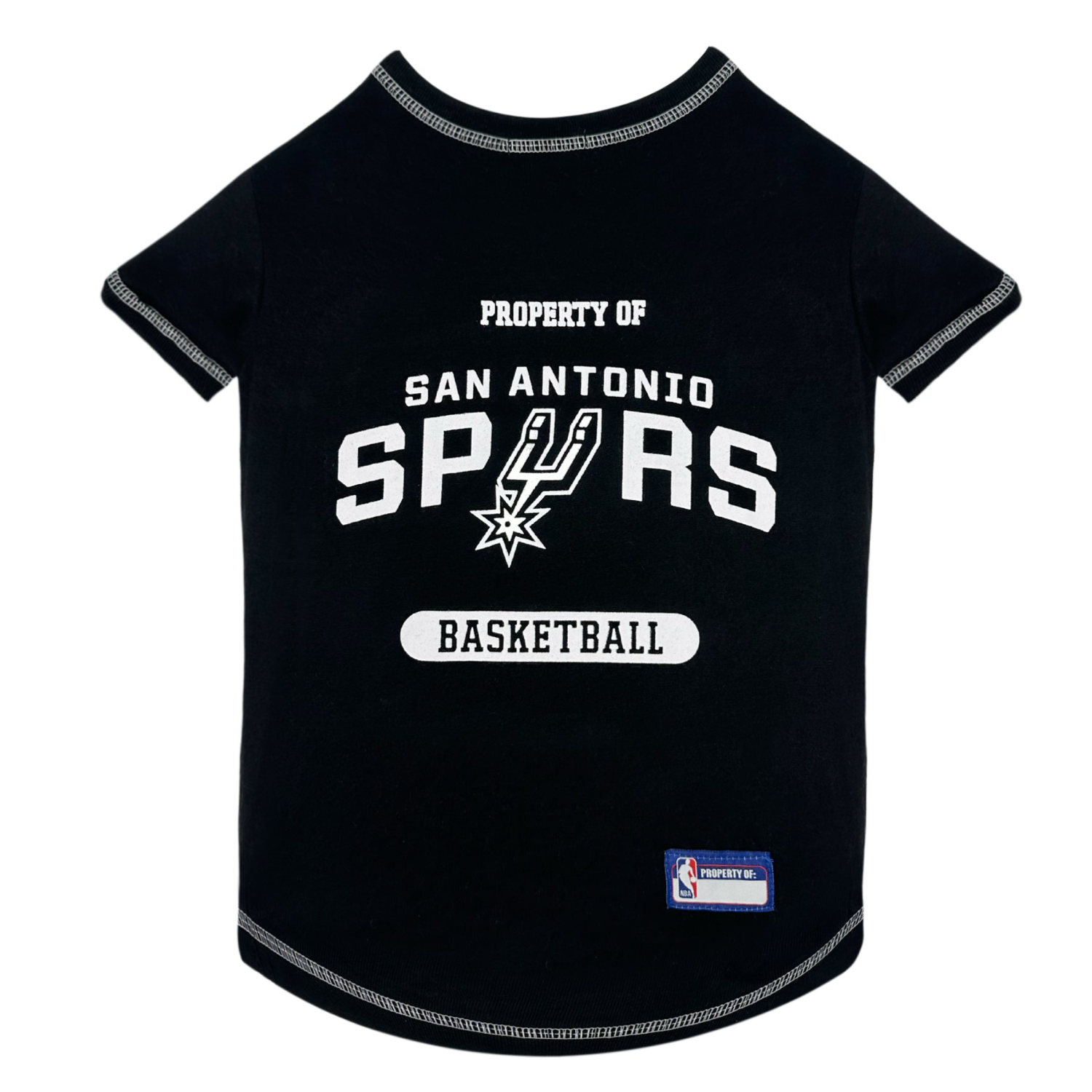 Pets First Co San Antonio Spurs Tee Shirt Apparel