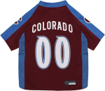 Pets First Co Colorado Avalanche Pet Jersey Apparel