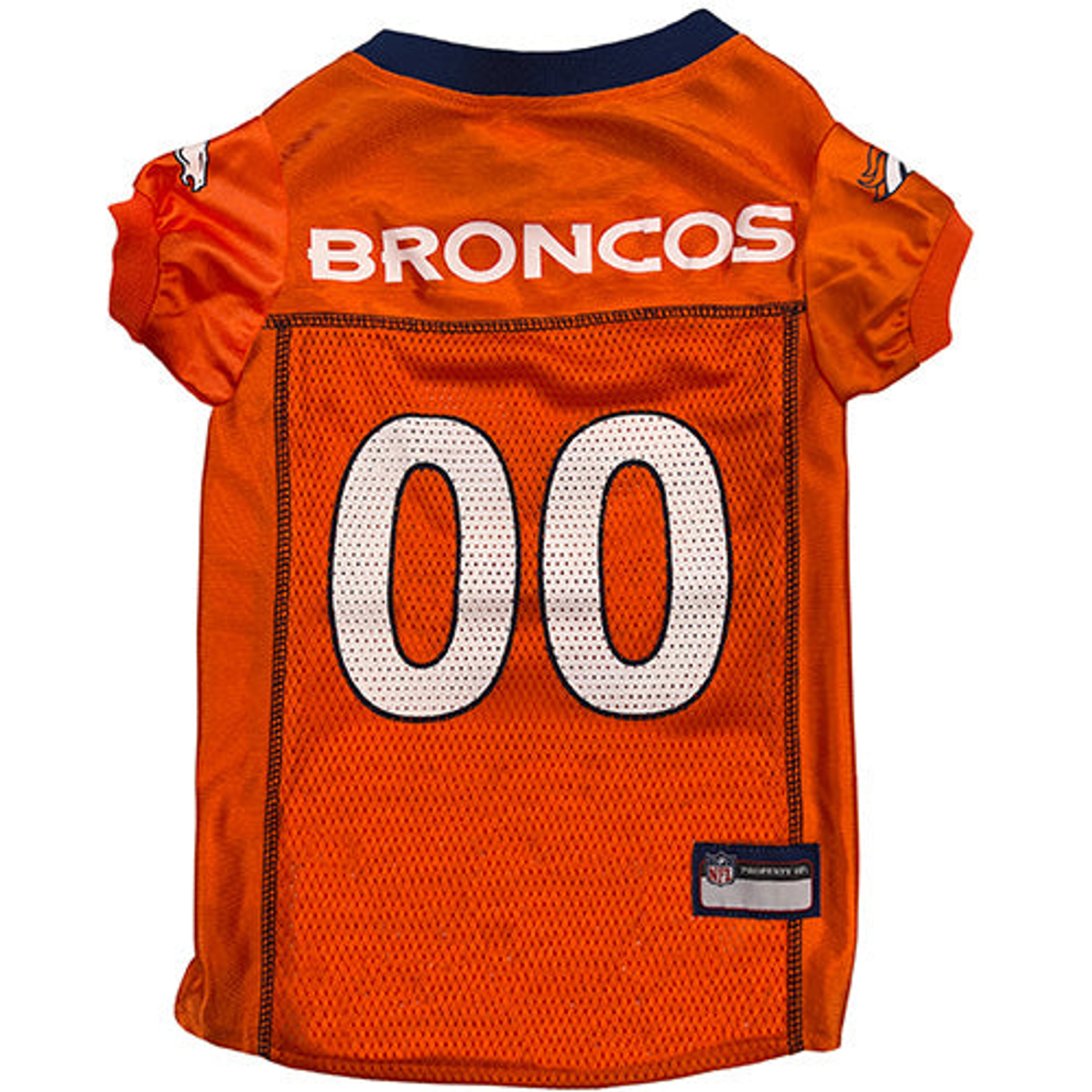 Pets First Co Denver Broncos Pet Striped Jersey Apparel