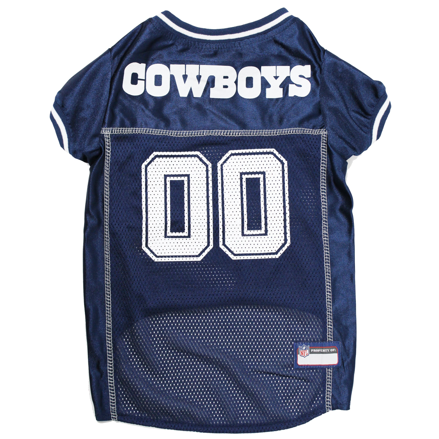 Pets First Co Dallas Cowboys Pet Striped Jersey Apparel