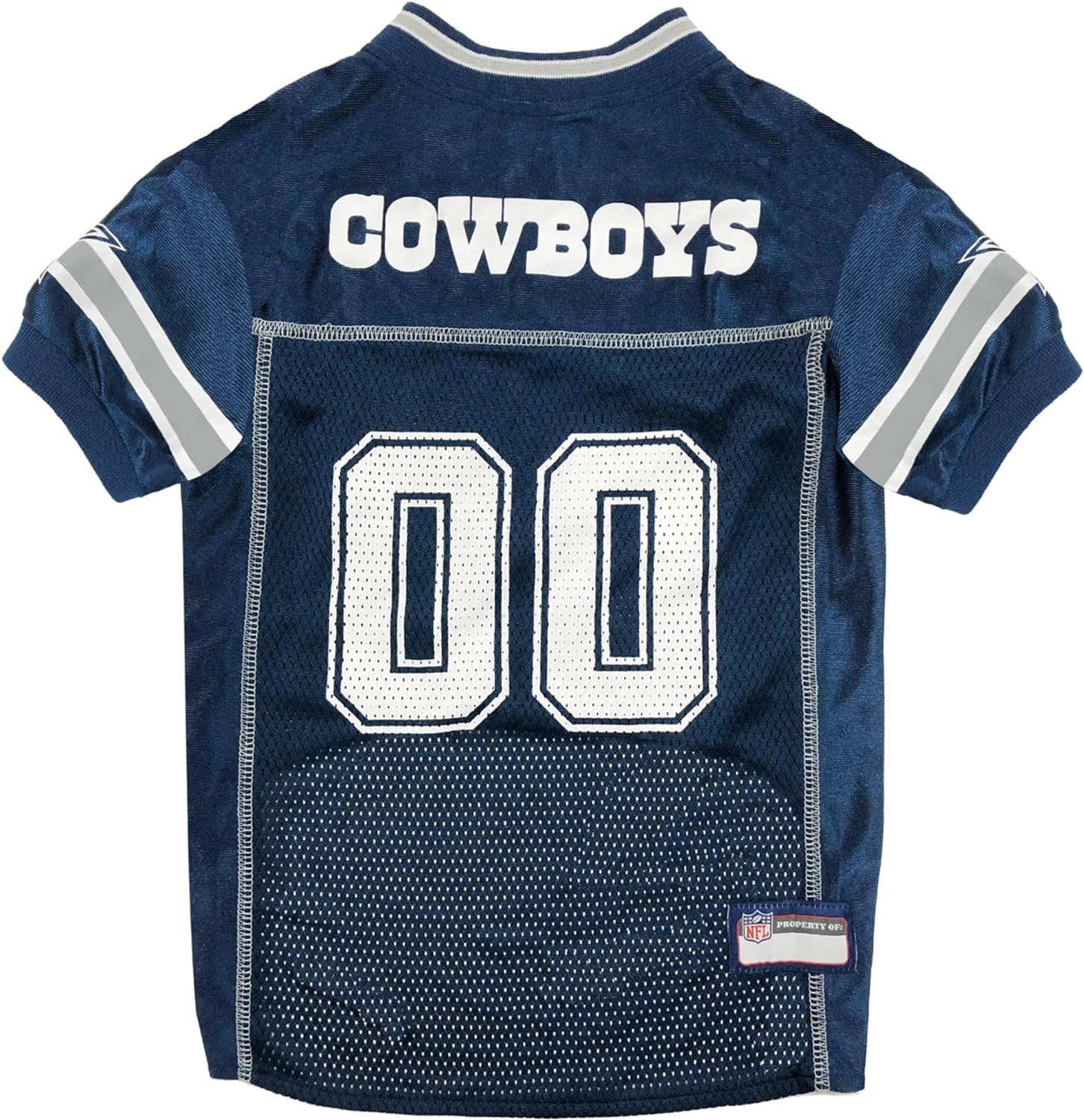 Pets First Co Dallas Cowboys Pet Striped Jersey Apparel