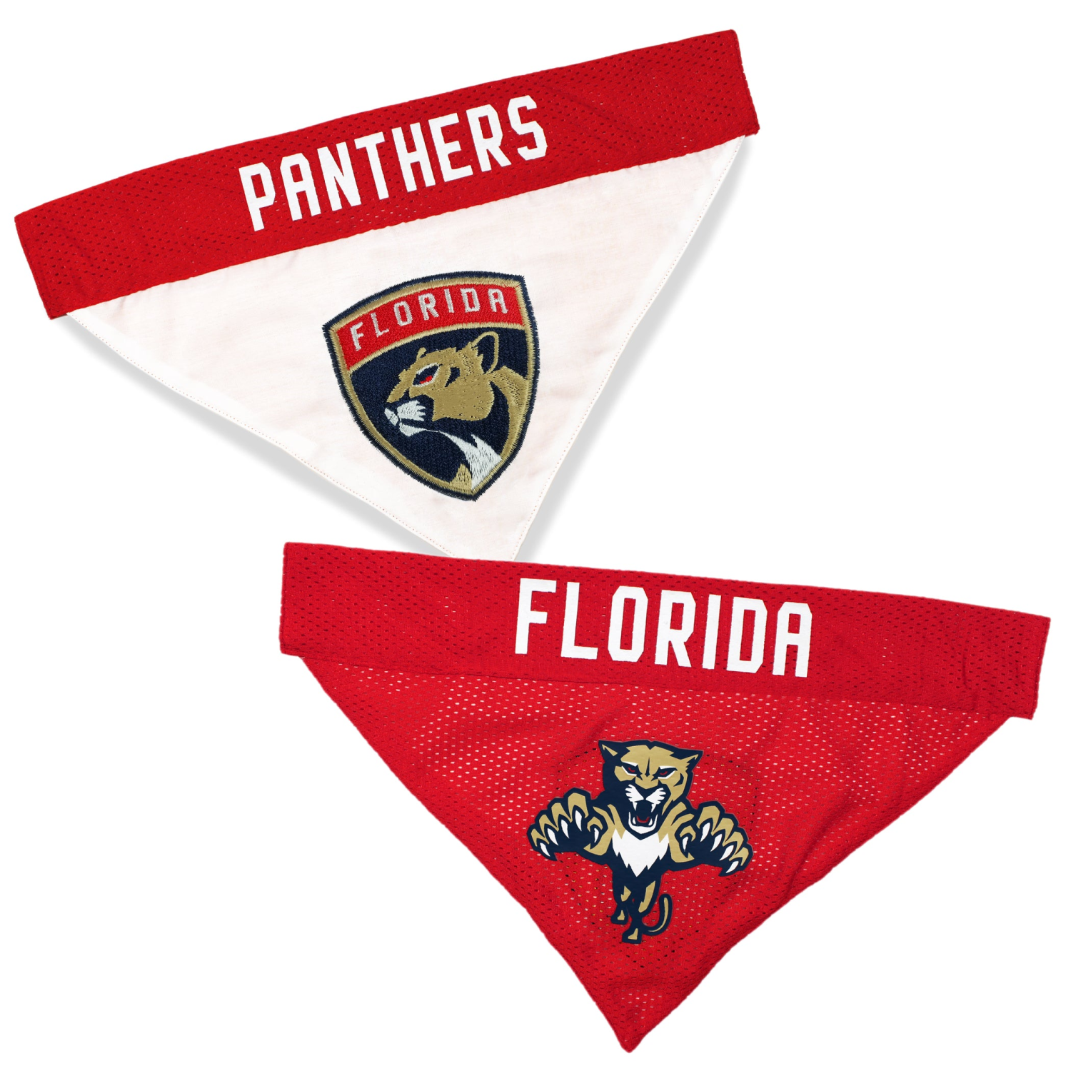 Pets First Co Florida Panthers Reversible Bandana Apparel