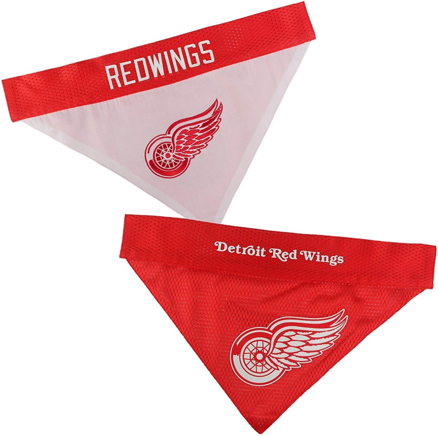 Pets First Co Detroit Red Wings Reversible Bandana Apparel