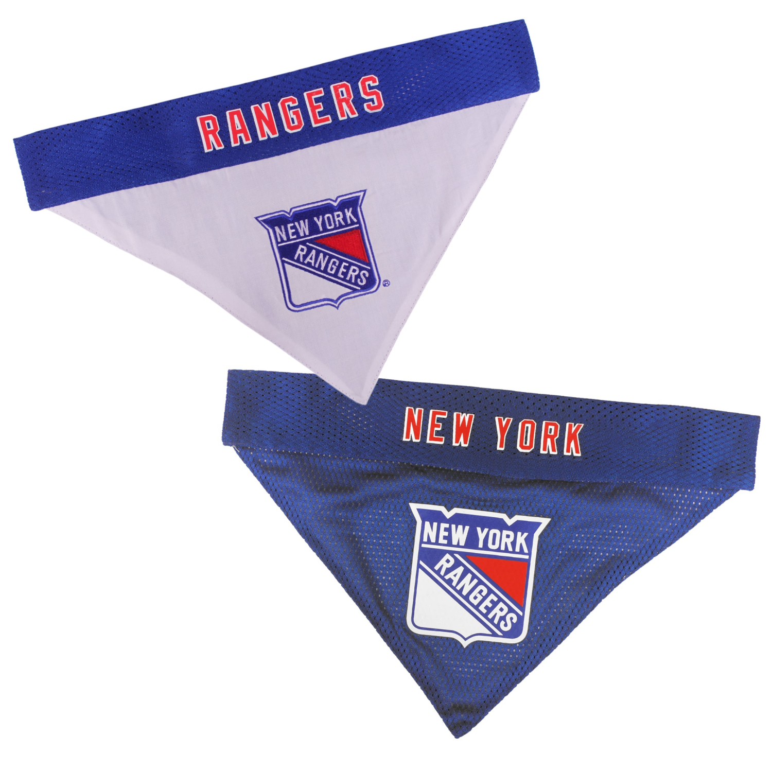 Pets First Co New York Rangers Reversible Bandana Apparel