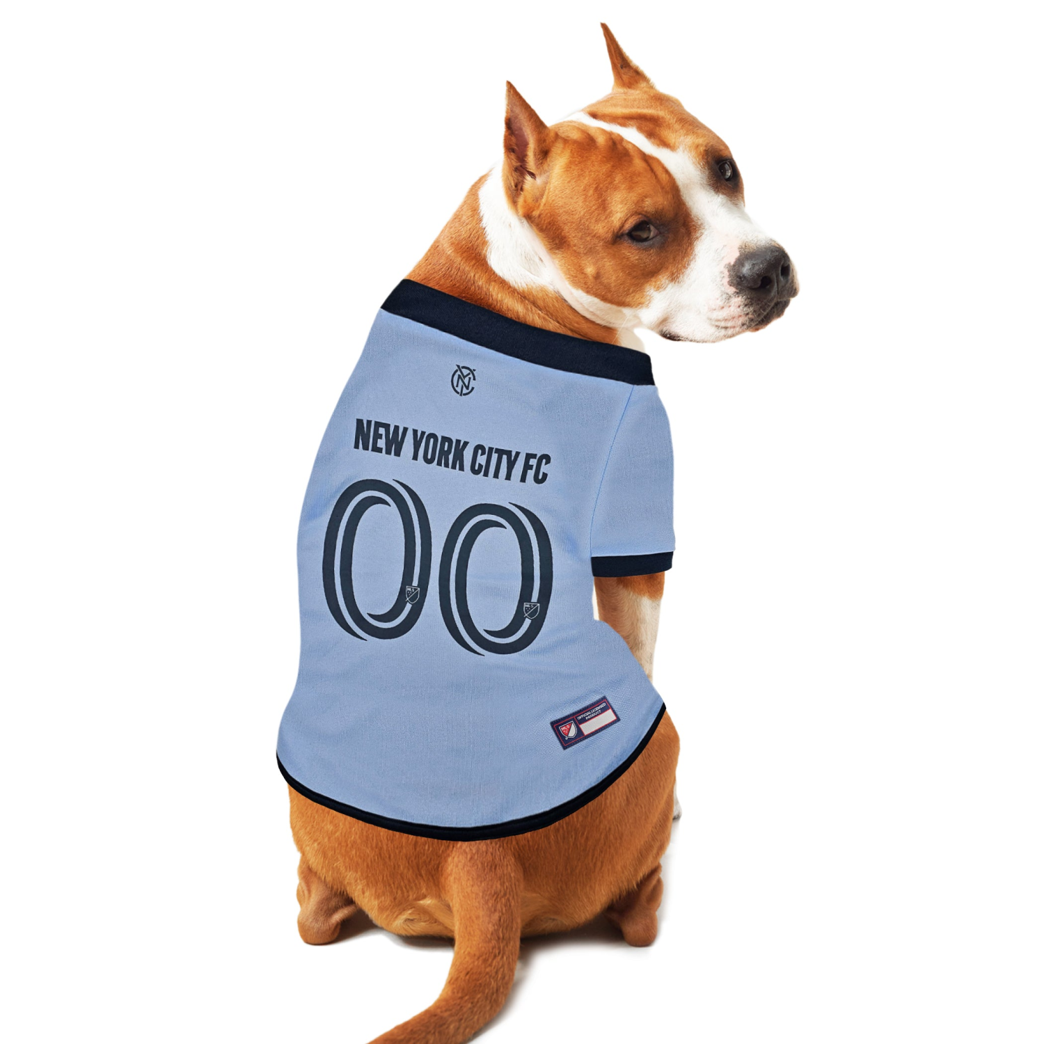 Pets First Co New York City FC Pet Jersey Apparel