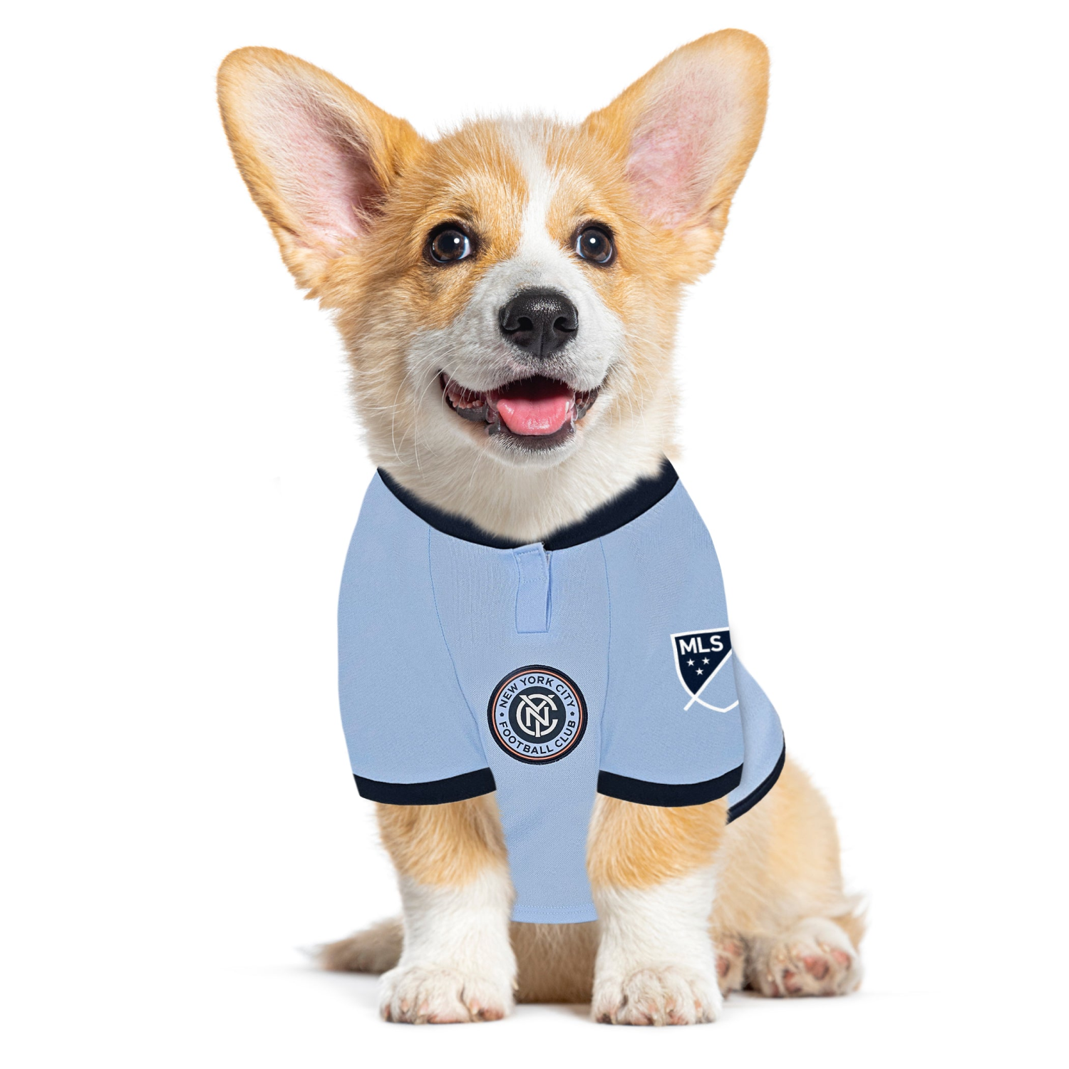 Pets First Co New York City FC Pet Jersey Apparel