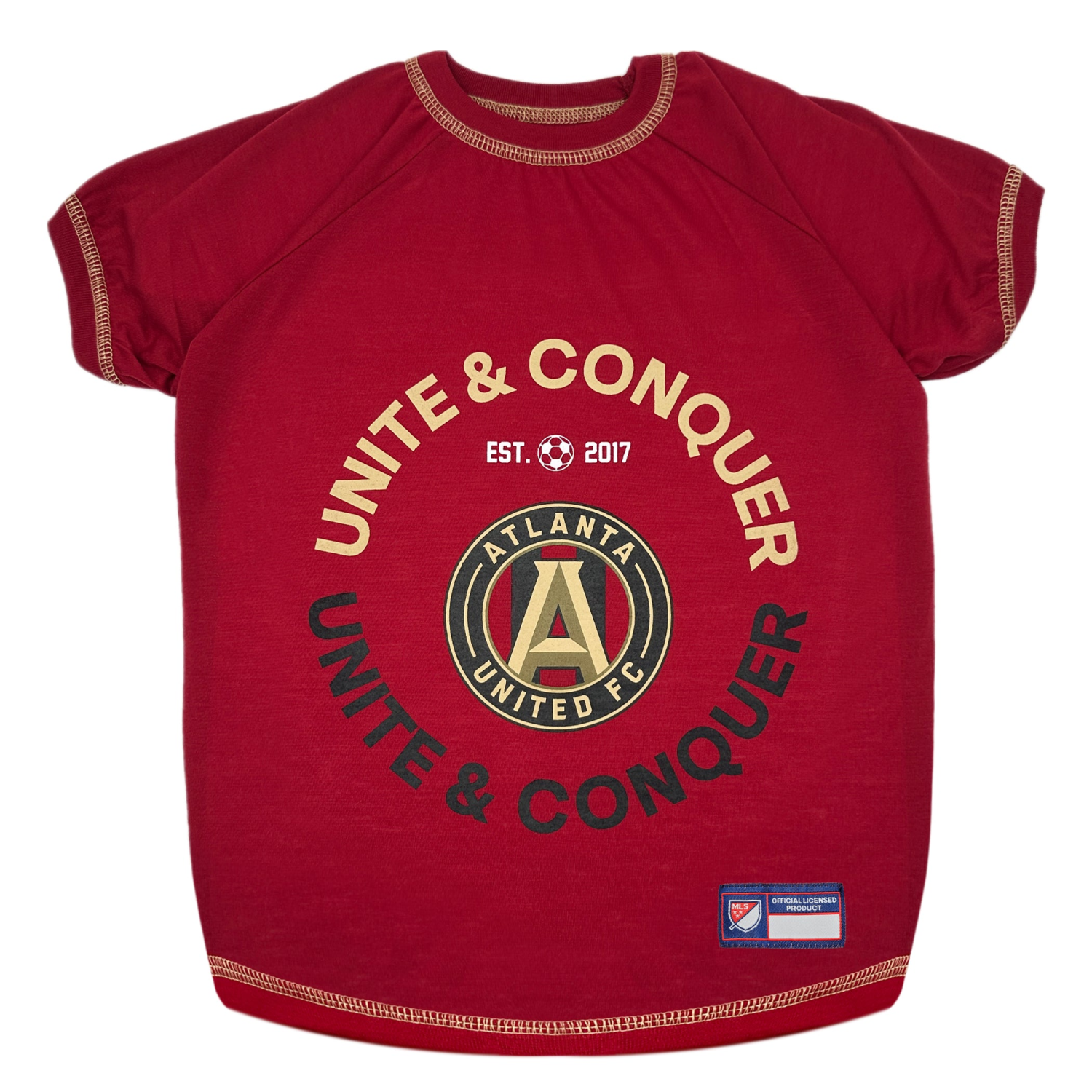Pets First Co Atlanta United Pet Tee Shirt Apparel