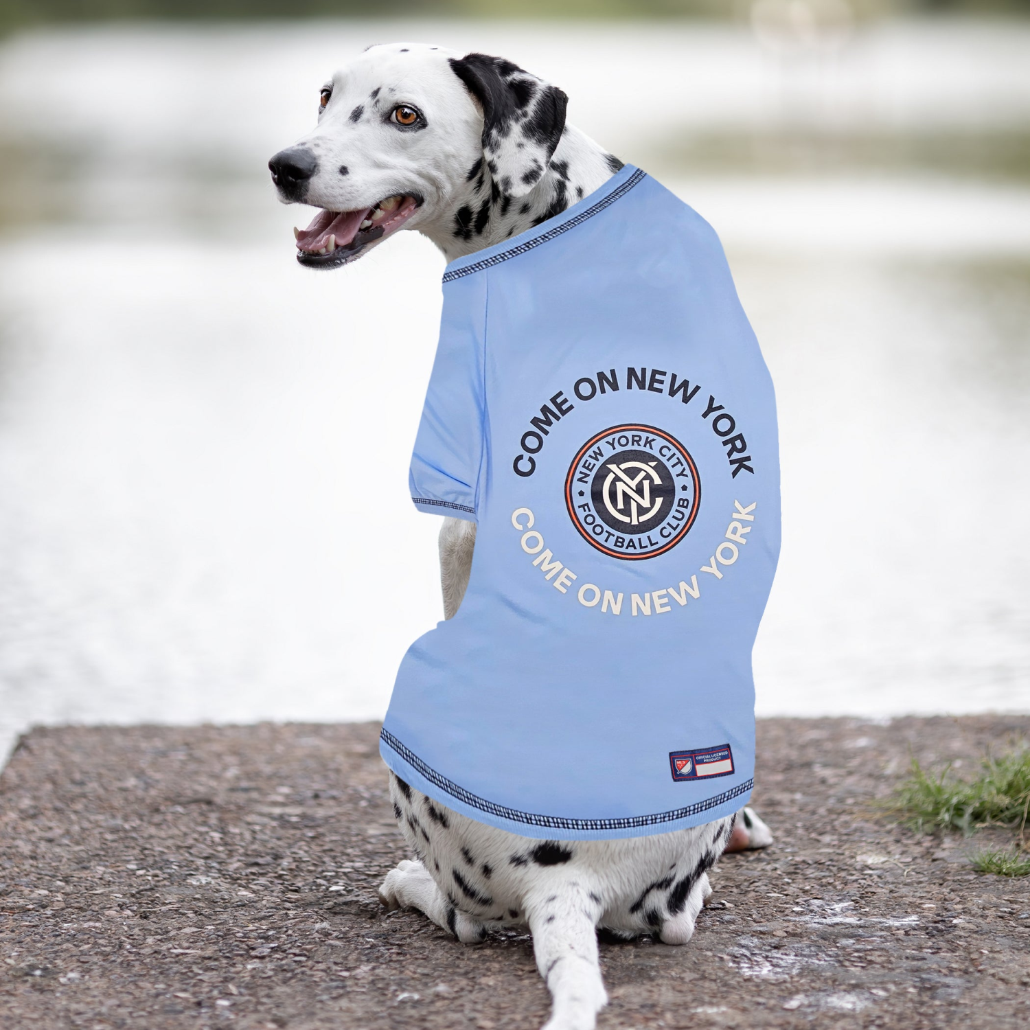 Pets First Co New York City FC Pet Tee Shirt Apparel