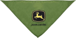 Pets First Co John Deere Tie Around Bandana Apparel