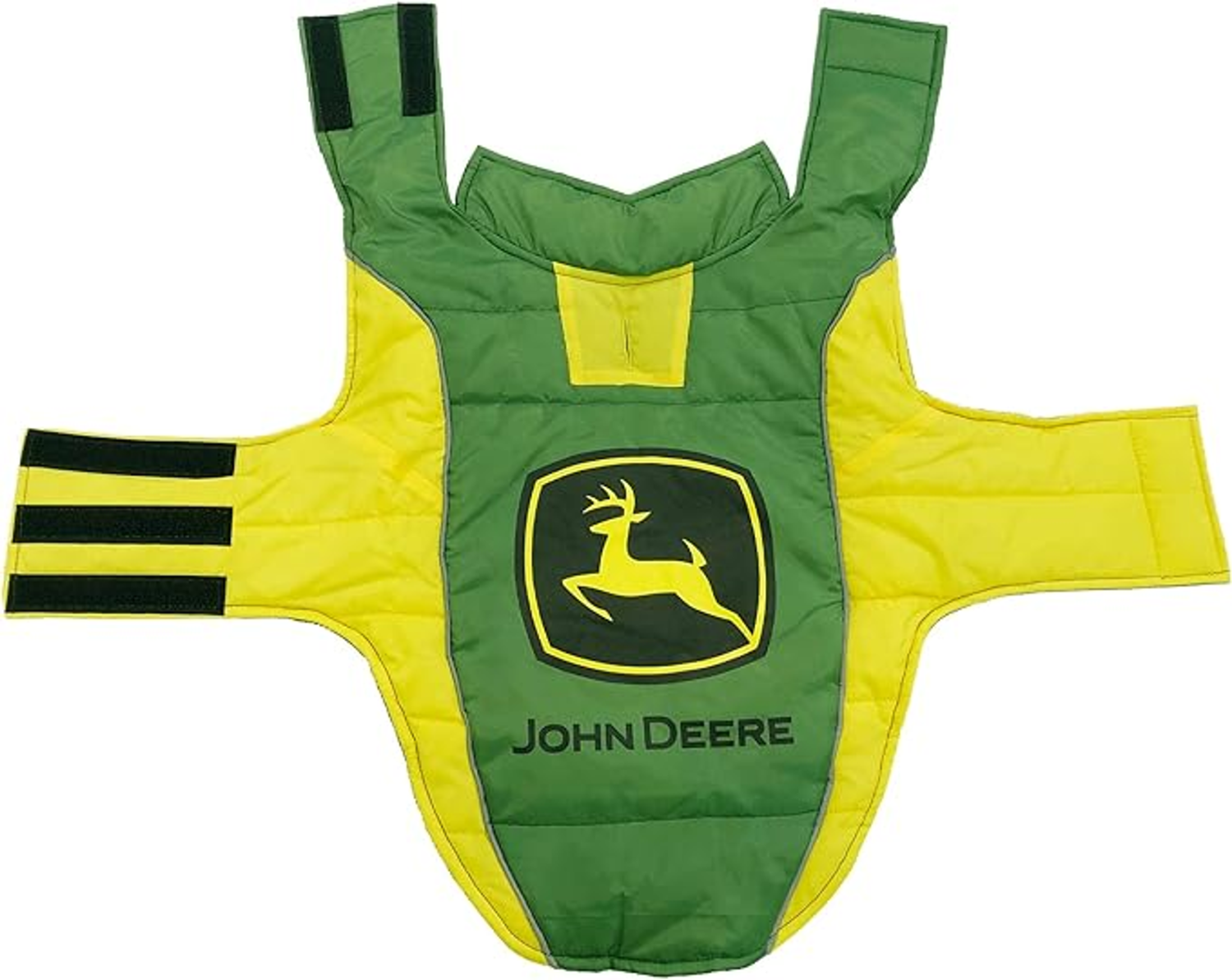 Pets First Co John Deere Puffer Vest Apparel