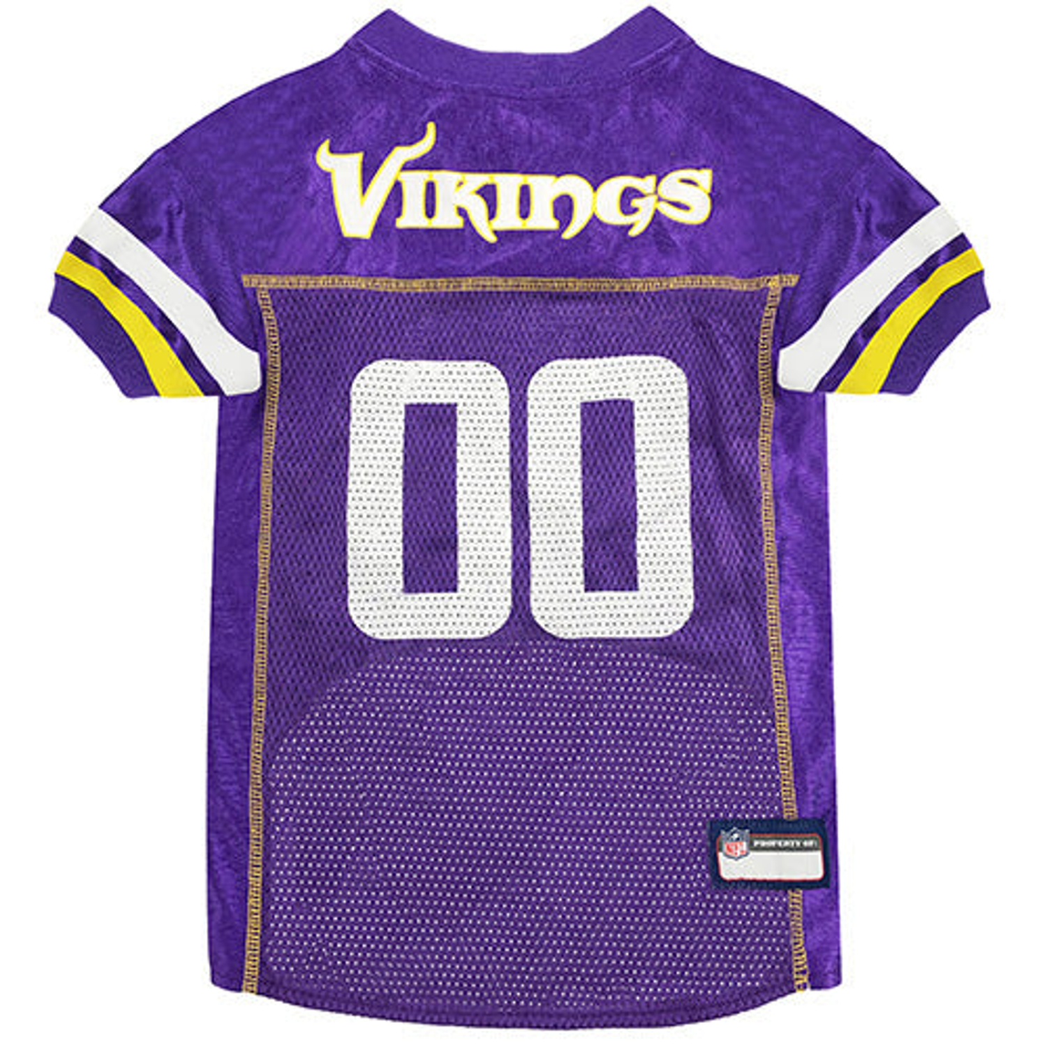 Pets First Co Minnesota Vikings Pet Striped Jersey Apparel